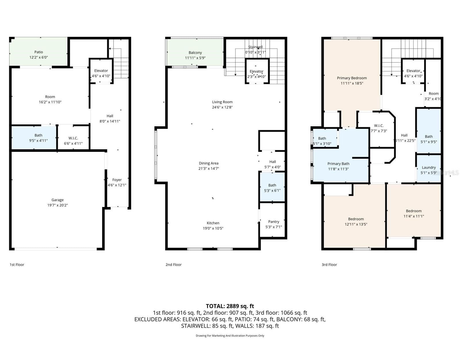 Townhouse at 3847 SEENA MANOR CT, TAMPA, photo 45 of 46