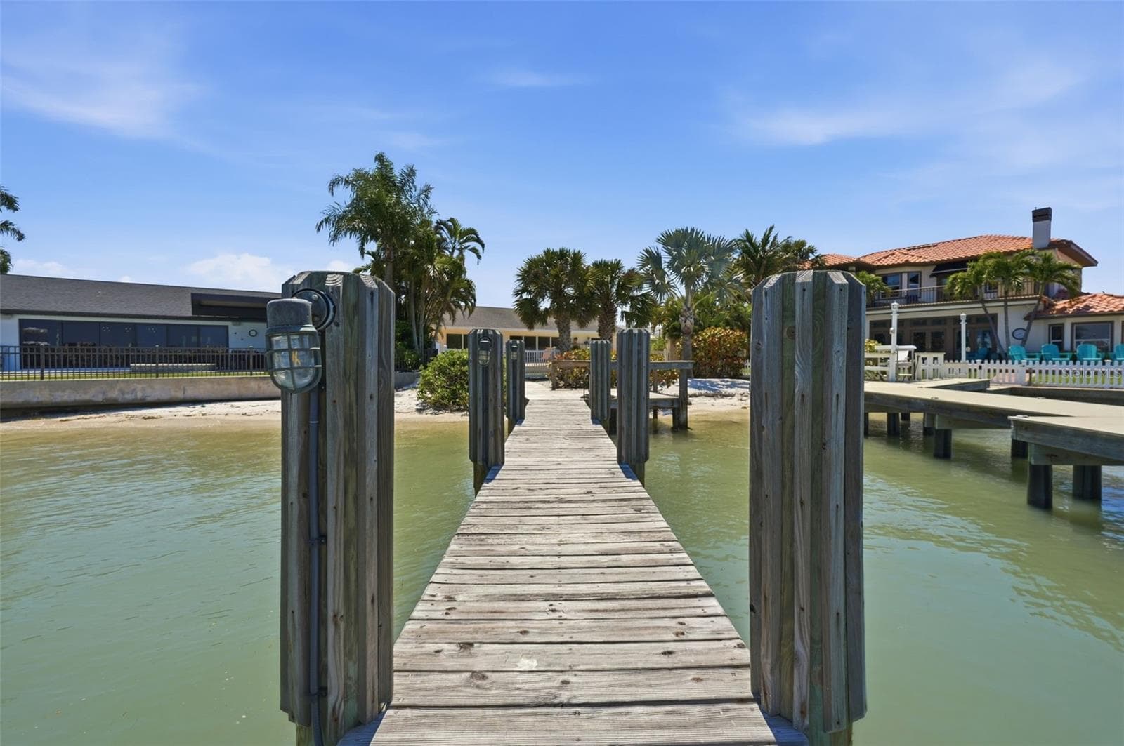 Back Exterior Dock - 711 64TH AVE, ST PETE BEACH