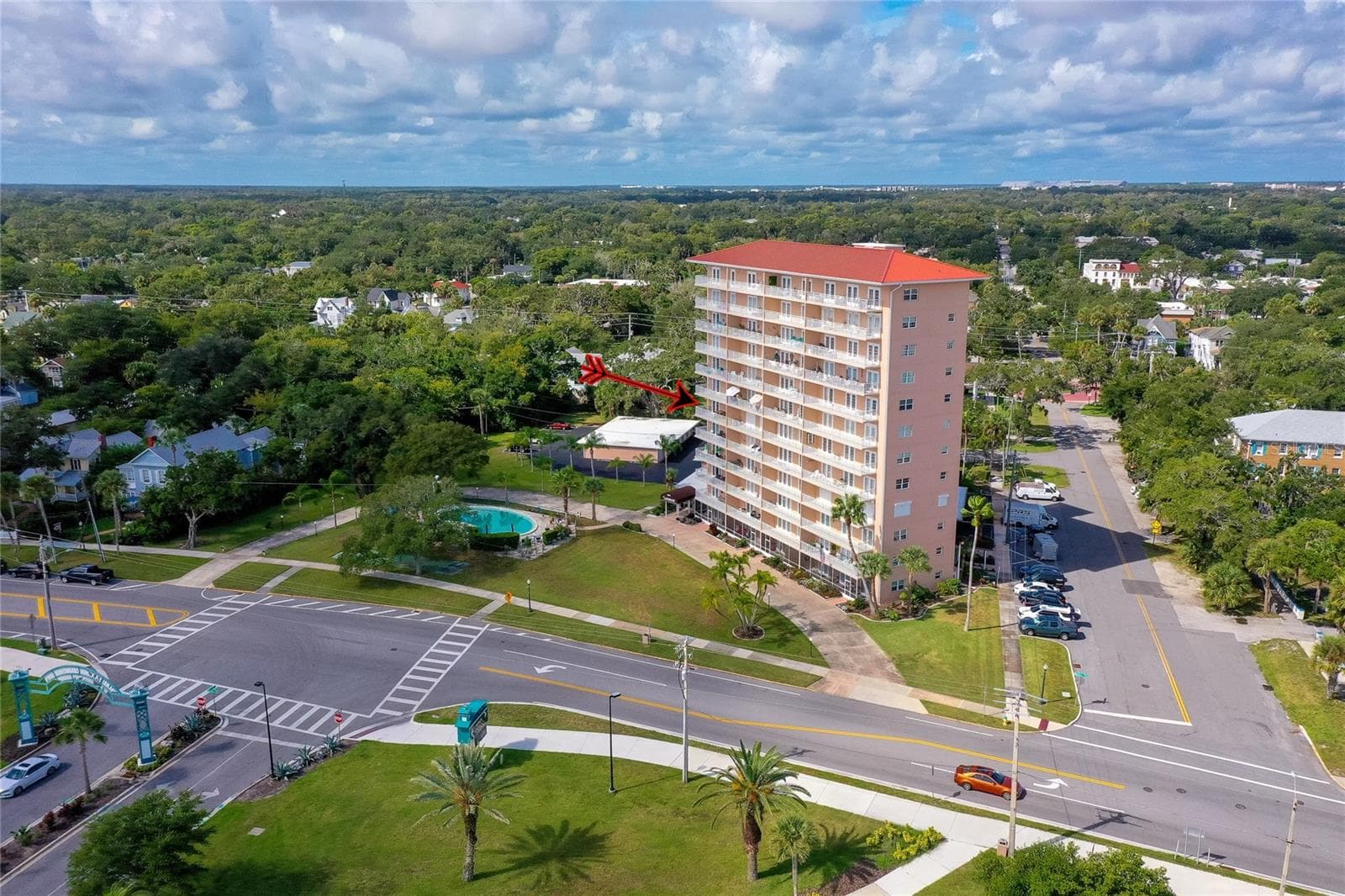 6th floor end unit - 404 S BEACH ST #230 (604), DAYTONA BEACH