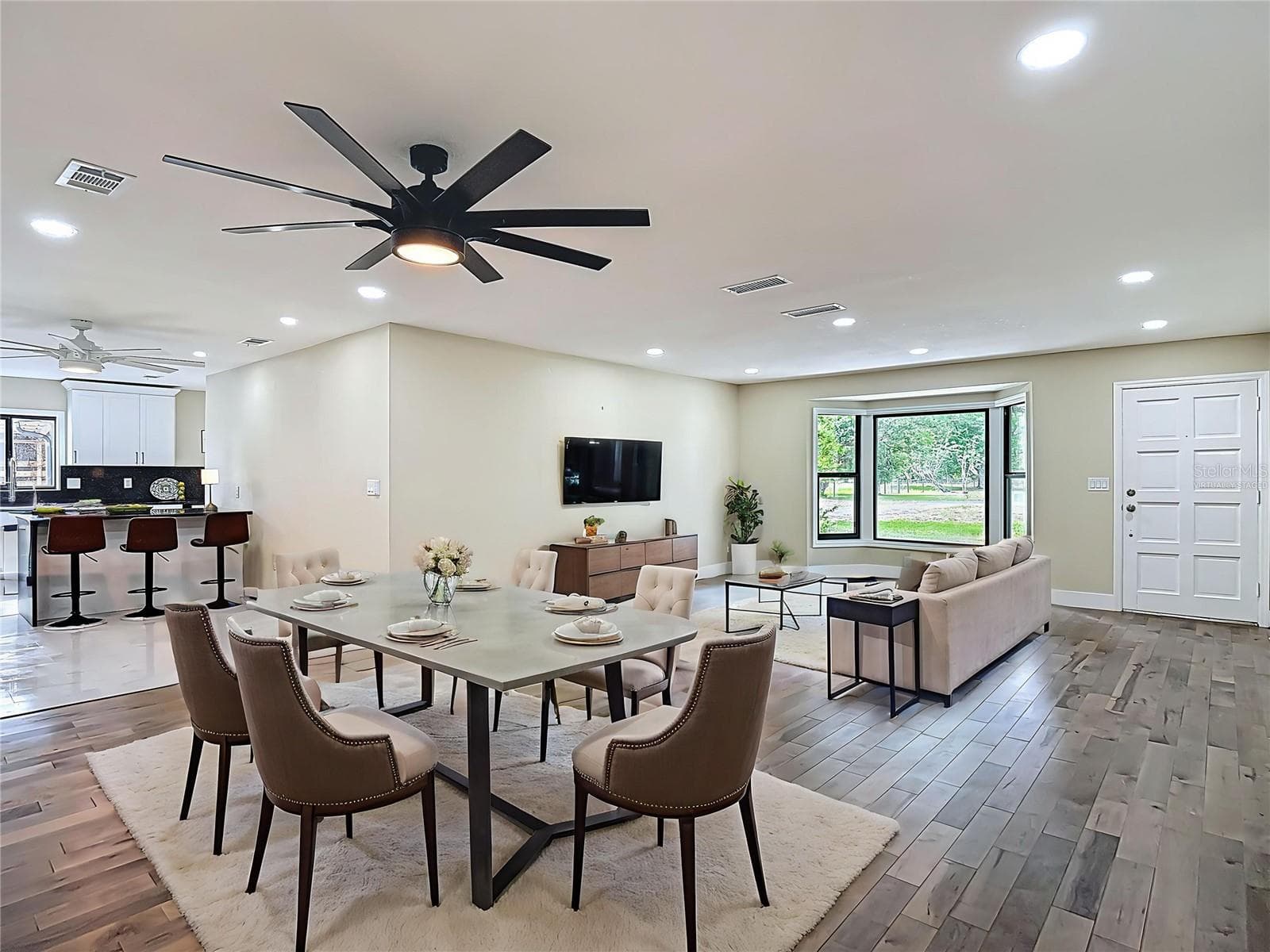Virtually Staged Familyroom/ eat in area - 216 CORBETT RD, LITHIA