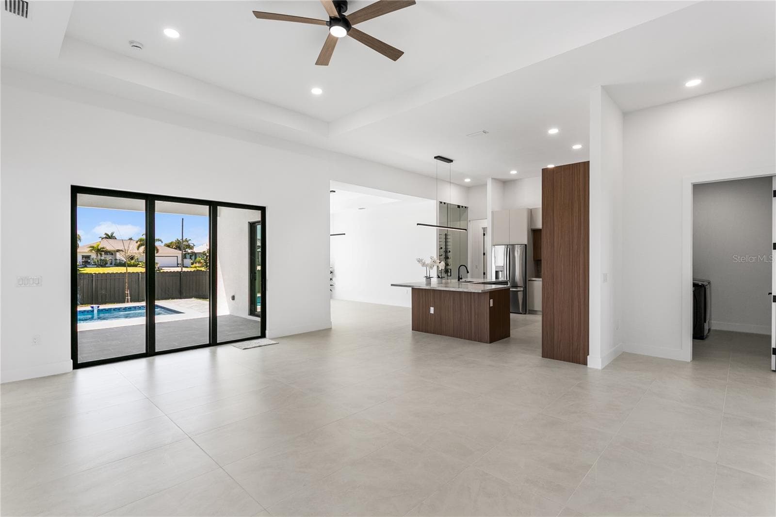 Spacious living room - open and bright! - 3300 NW 1ST TER, CAPE CORAL