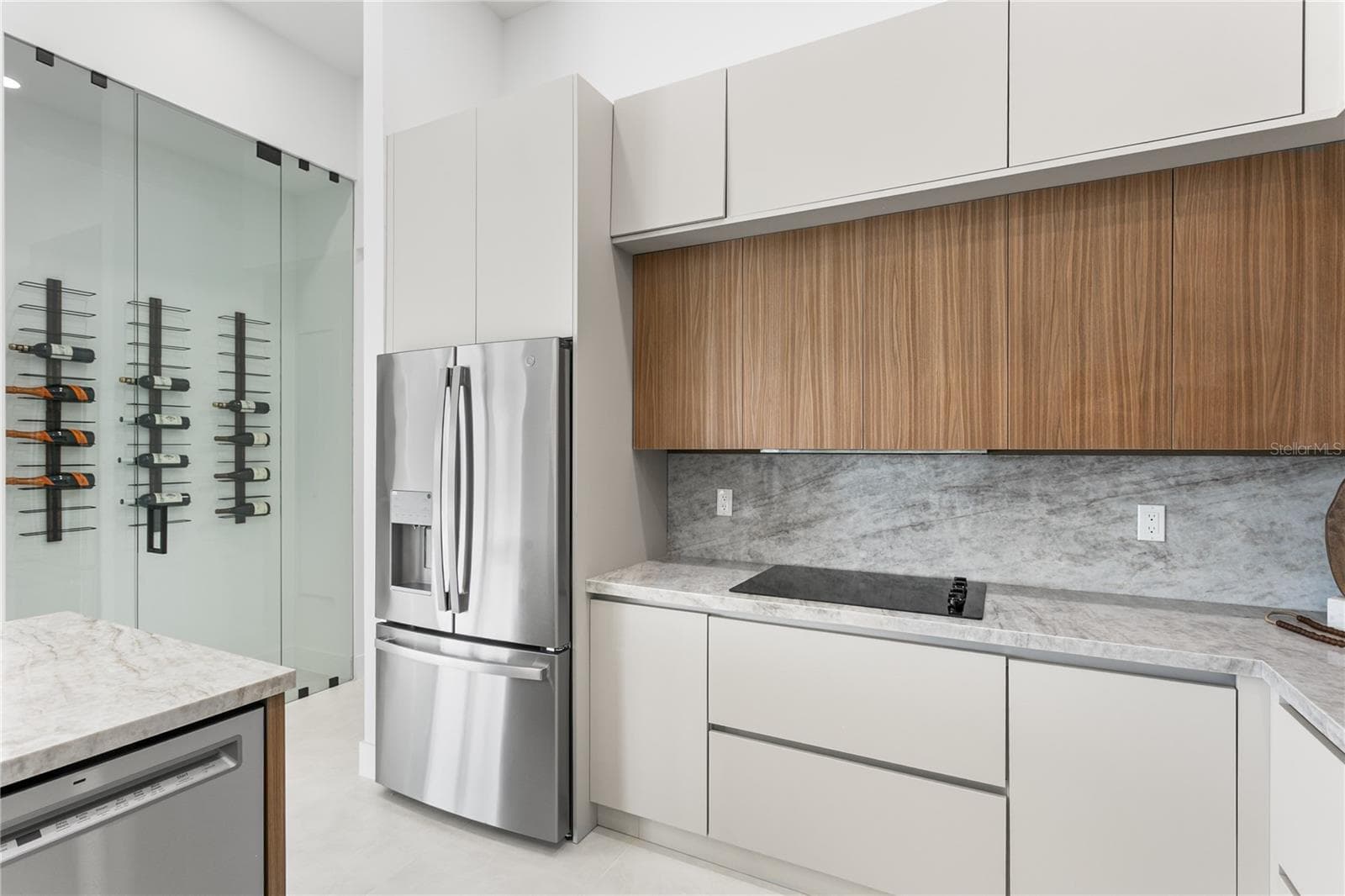 Custom cabinetry, MARBLE TAJ MAHAL COUNTERTOPS w/ FULL BACKSPLASH - 3300 NW 1ST TER, CAPE CORAL