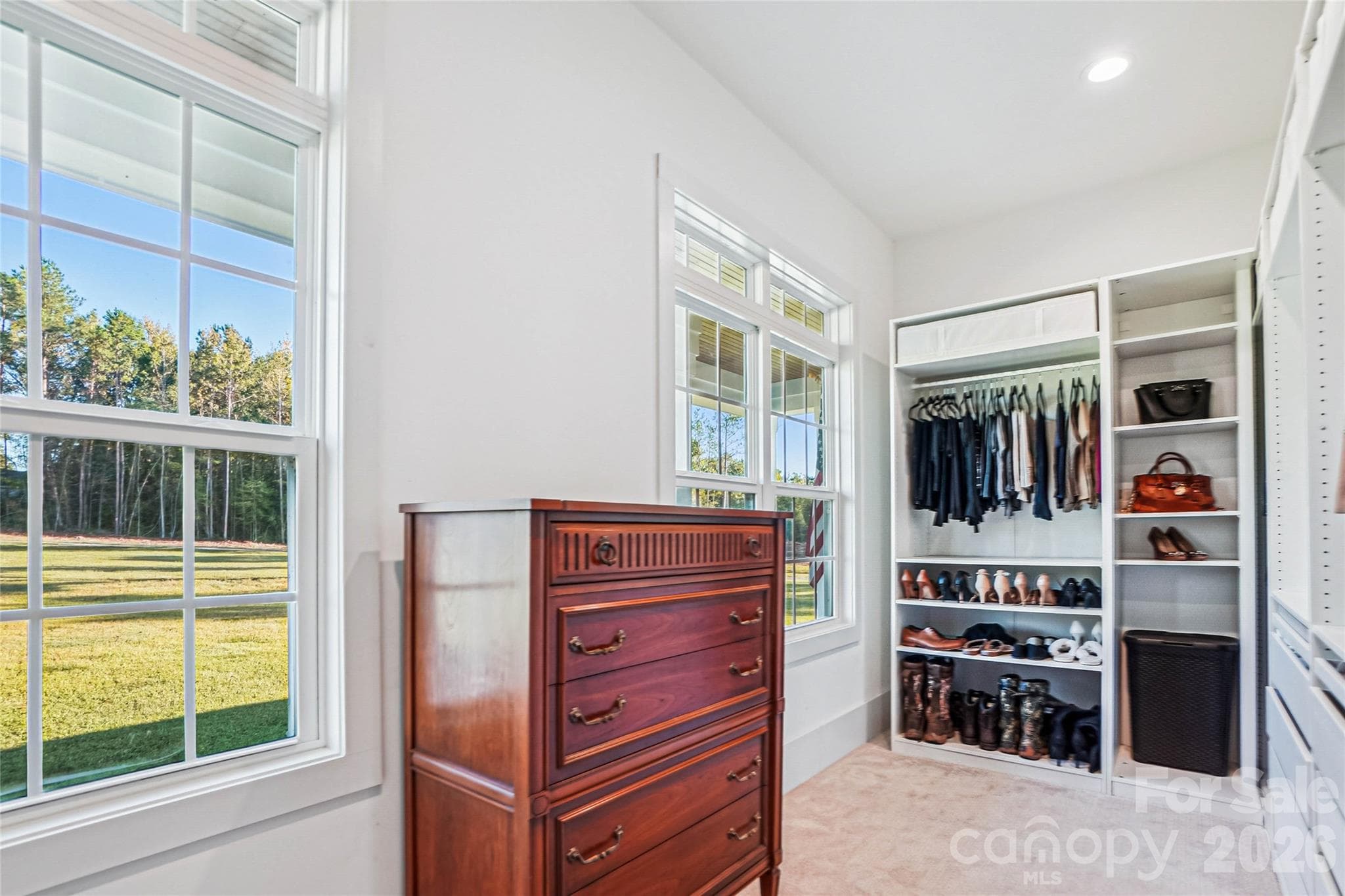 Primary suite walk in closet - 1904 Canal Road, Catawba