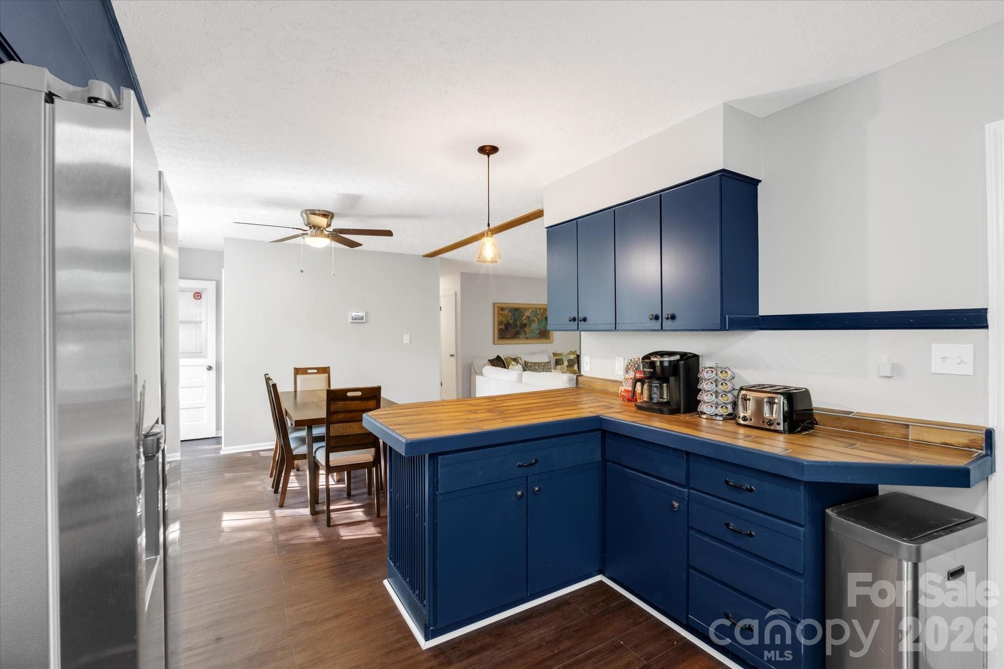 Updated kitchen with new stainless steel appliances - 23 Springwood Drive, Asheville