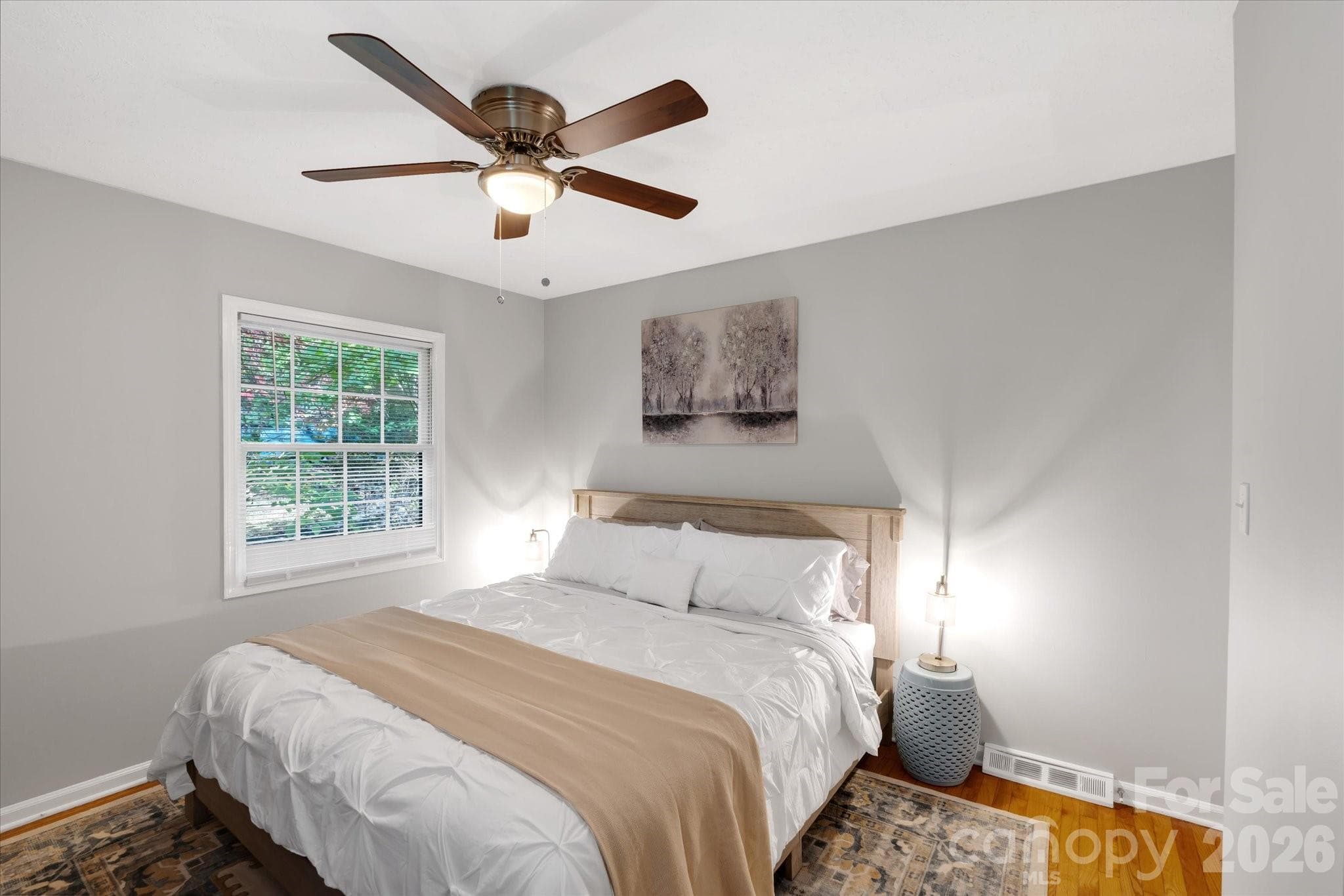 3rd bedroom upstairs - 23 Springwood Drive, Asheville