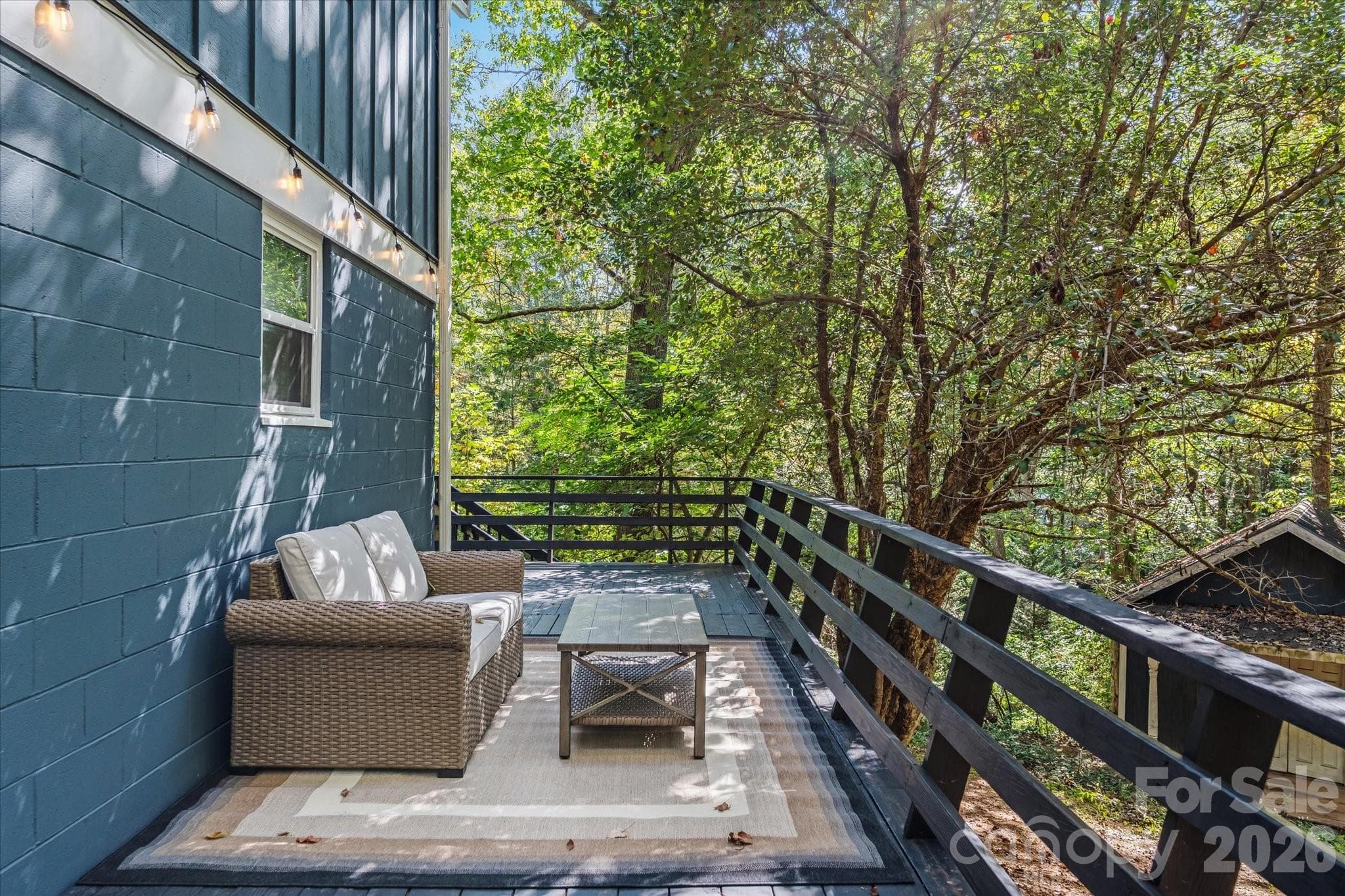 Back deck - 23 Springwood Drive, Asheville