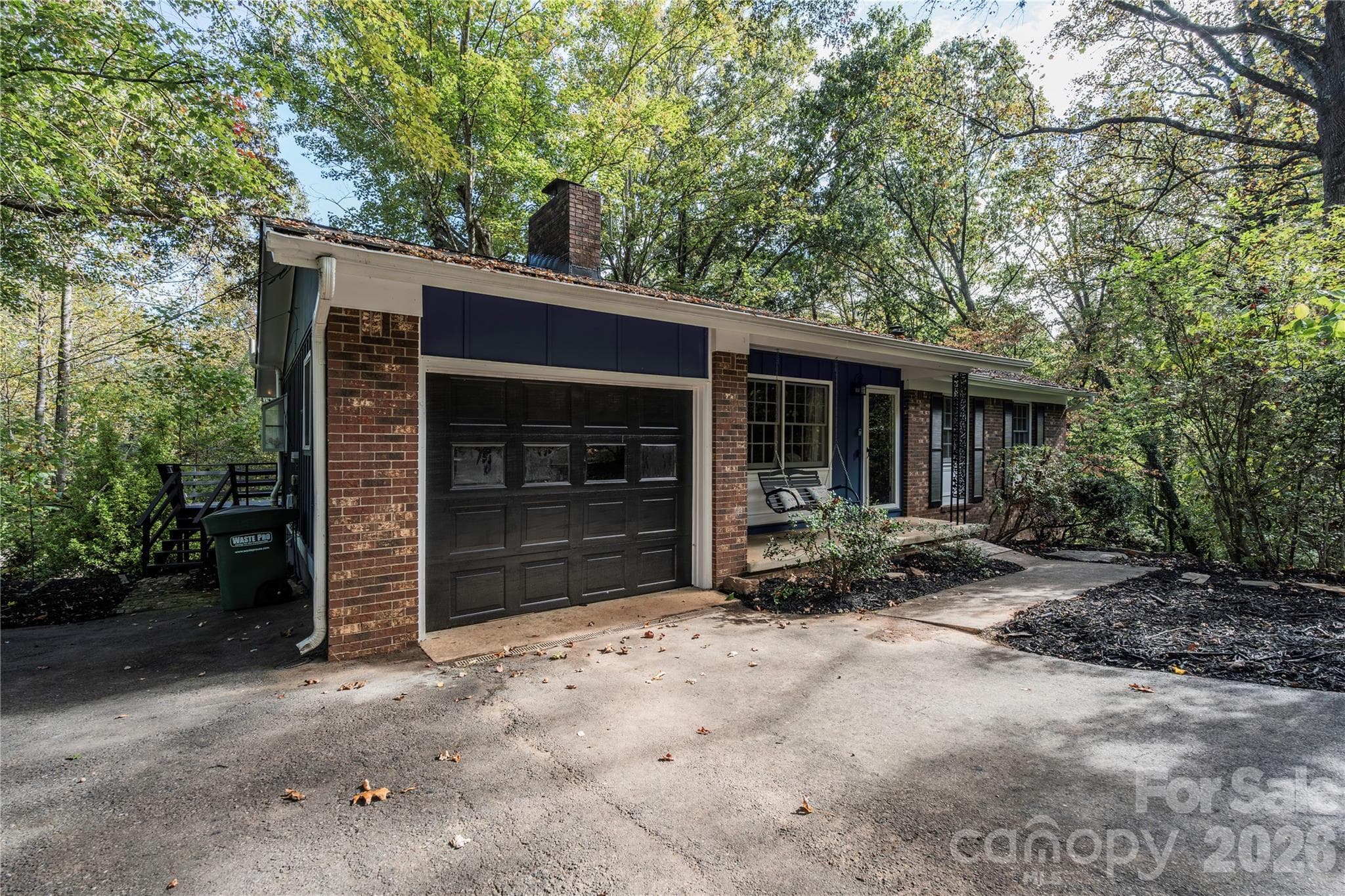 Exterior of the house - 23 Springwood Drive, Asheville