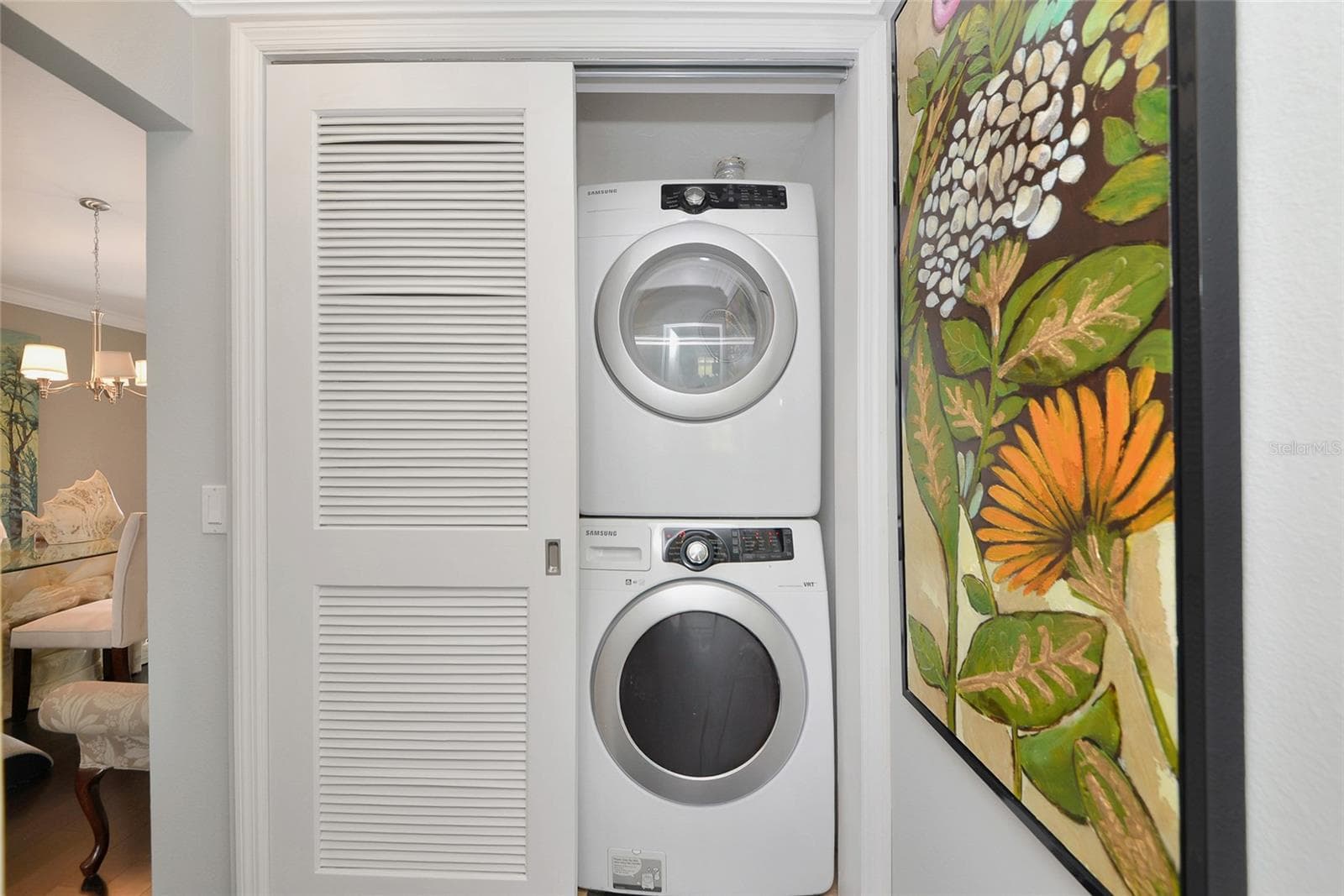 Laundry in Closet - 6220 29TH AVE W #6220, BRADENTON