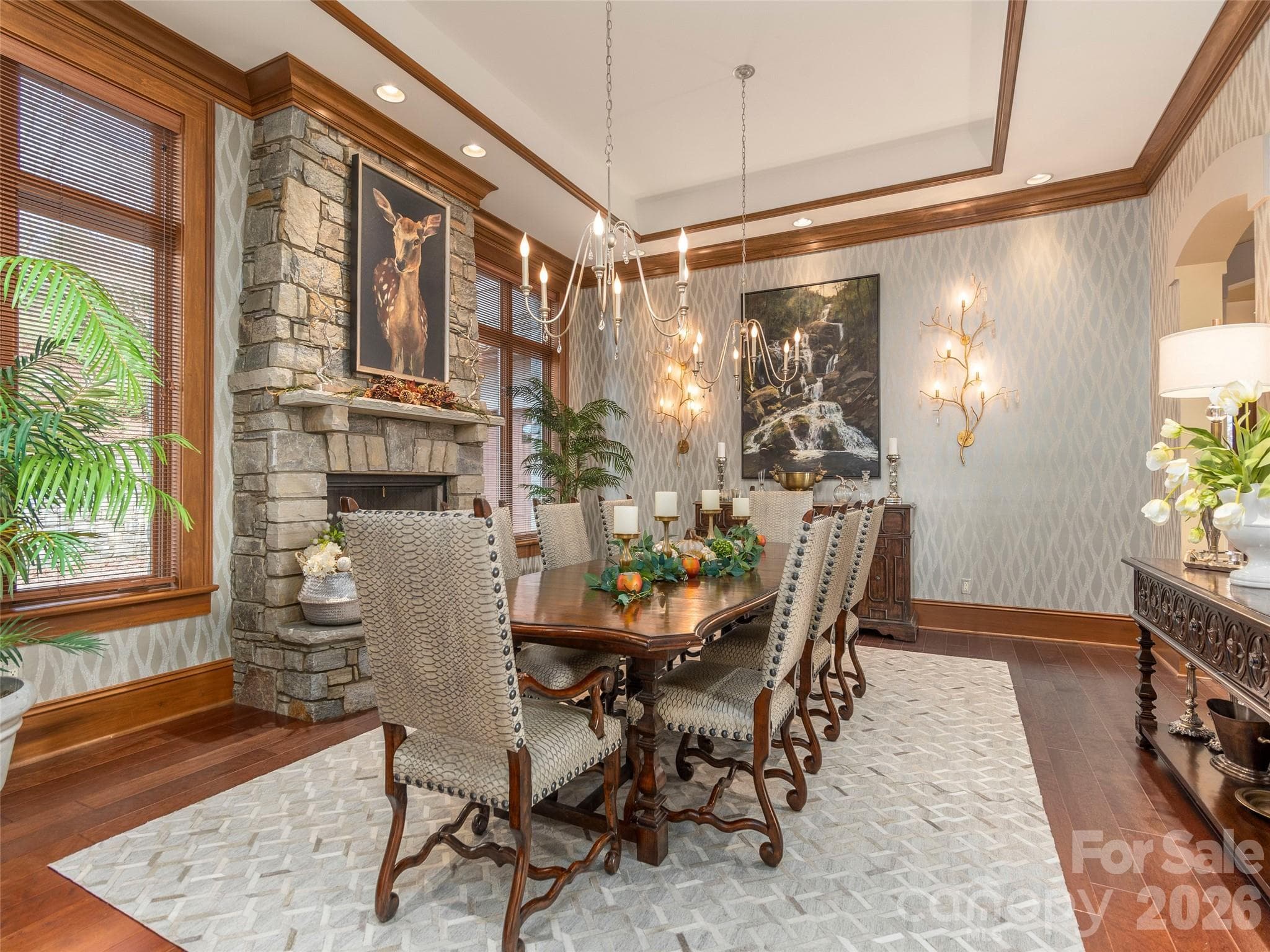 Formal dining room - 633 Altamont View, Asheville