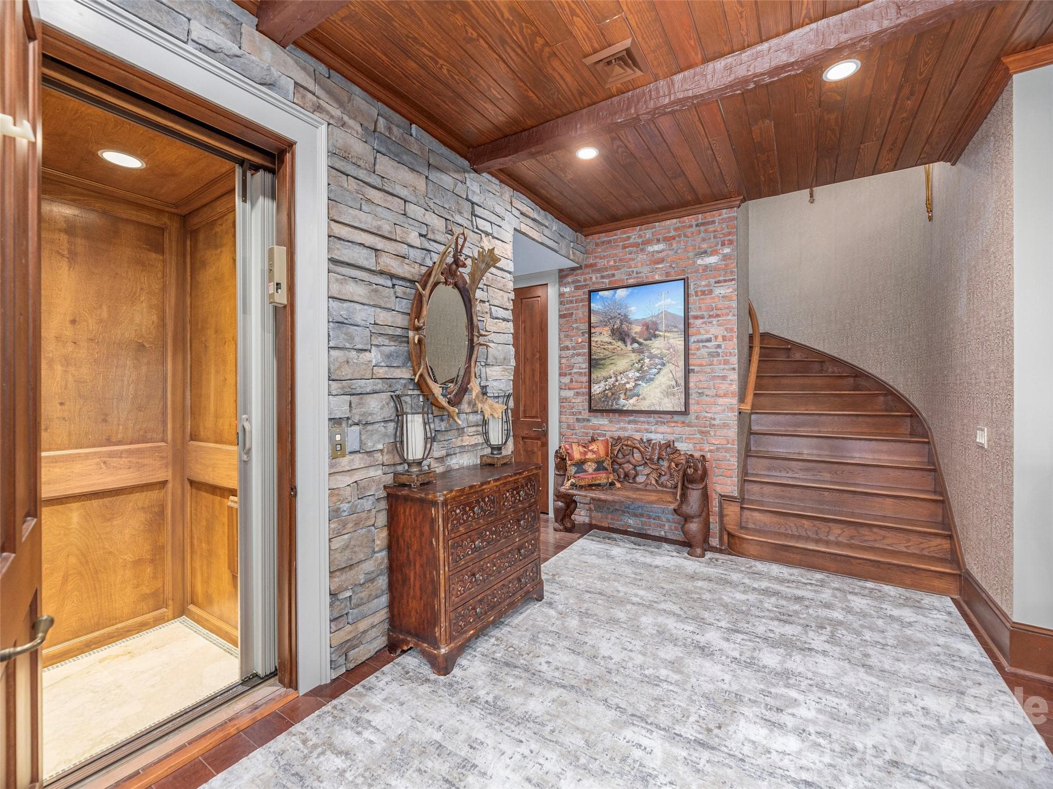 All floors accessible via elevator - 633 Altamont View, Asheville