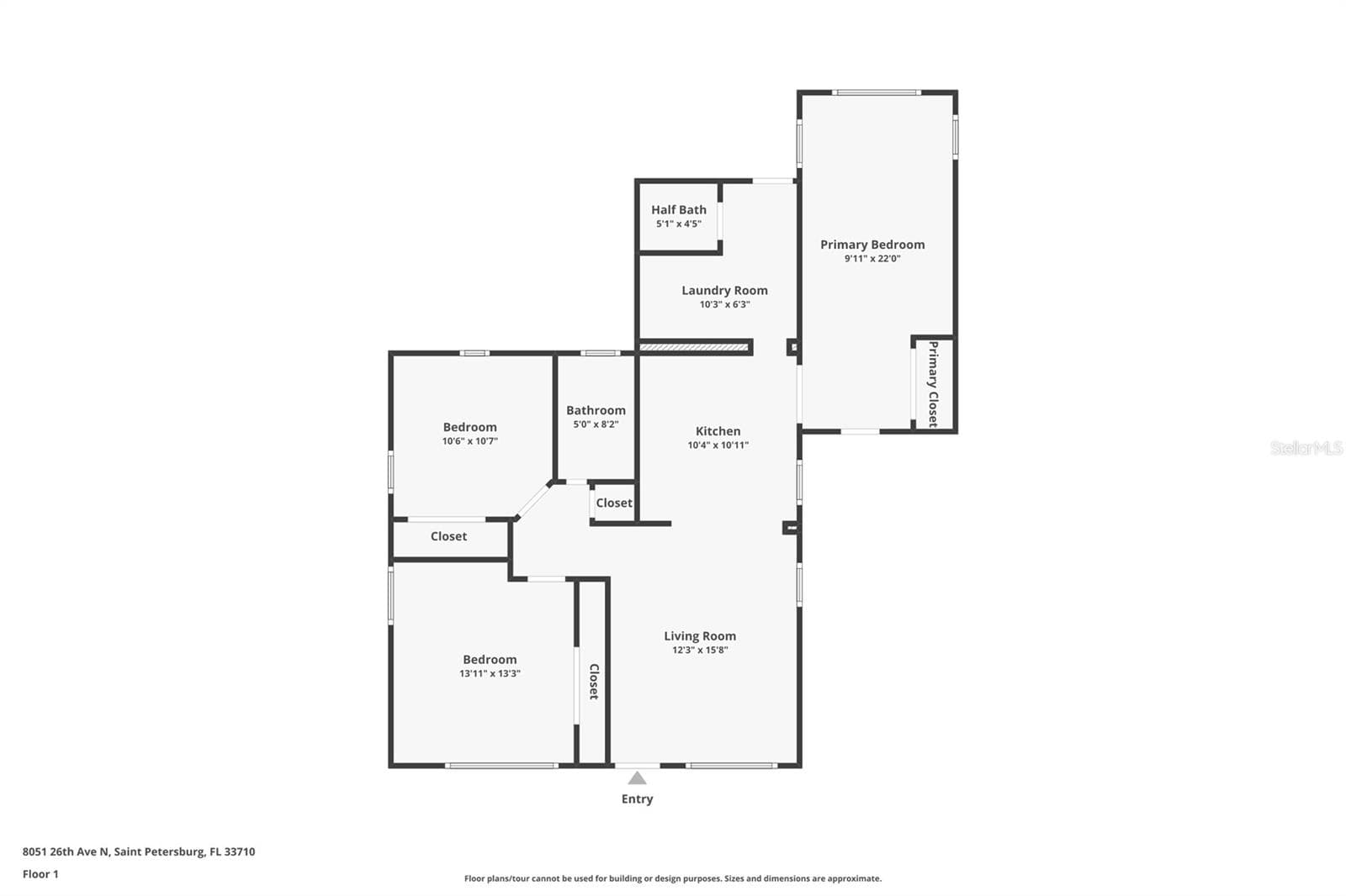 Single Family Residence at 8051 26TH AVE N, ST PETERSBURG, photo 64 of 64