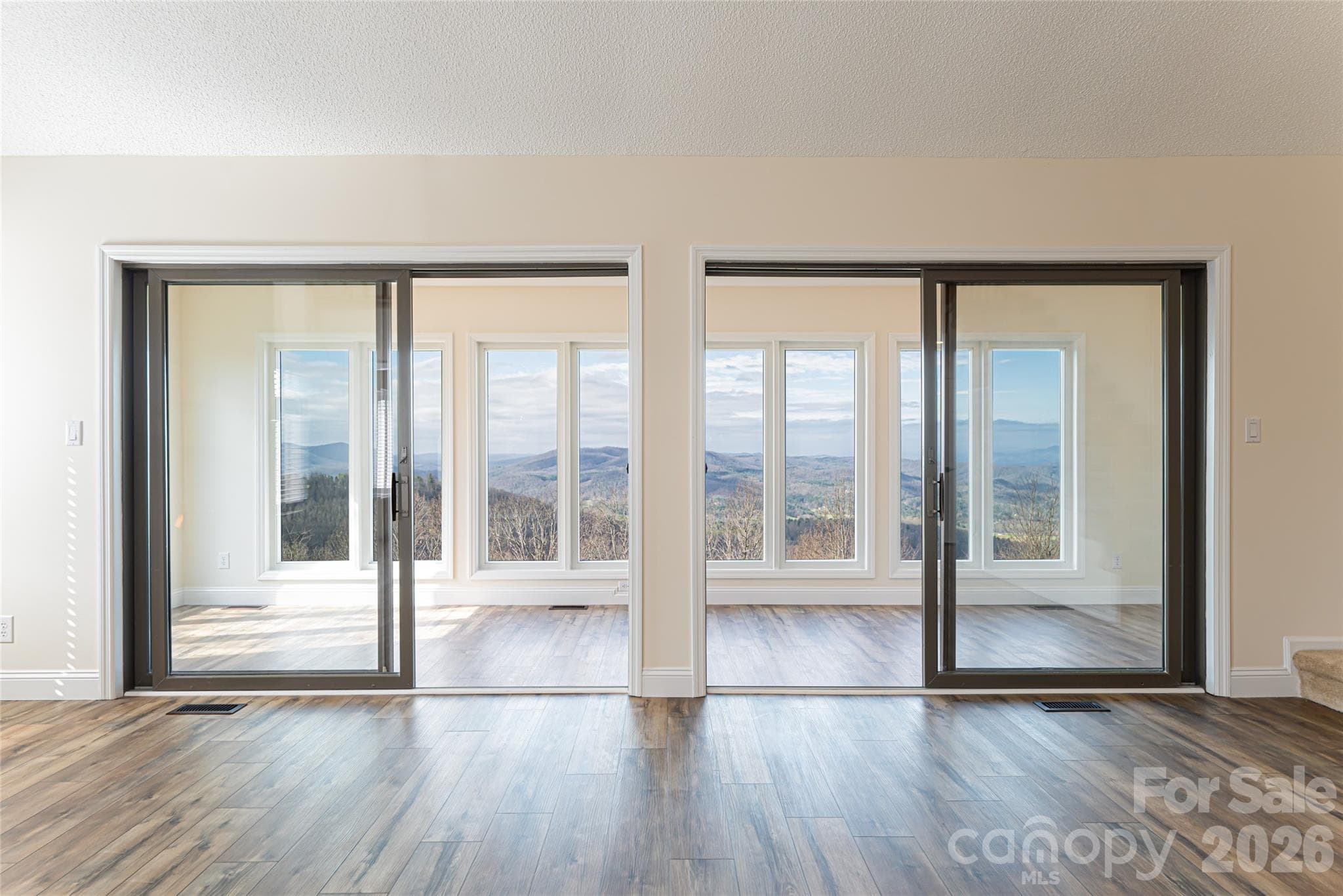 Living room to sunroom - Hendersonville