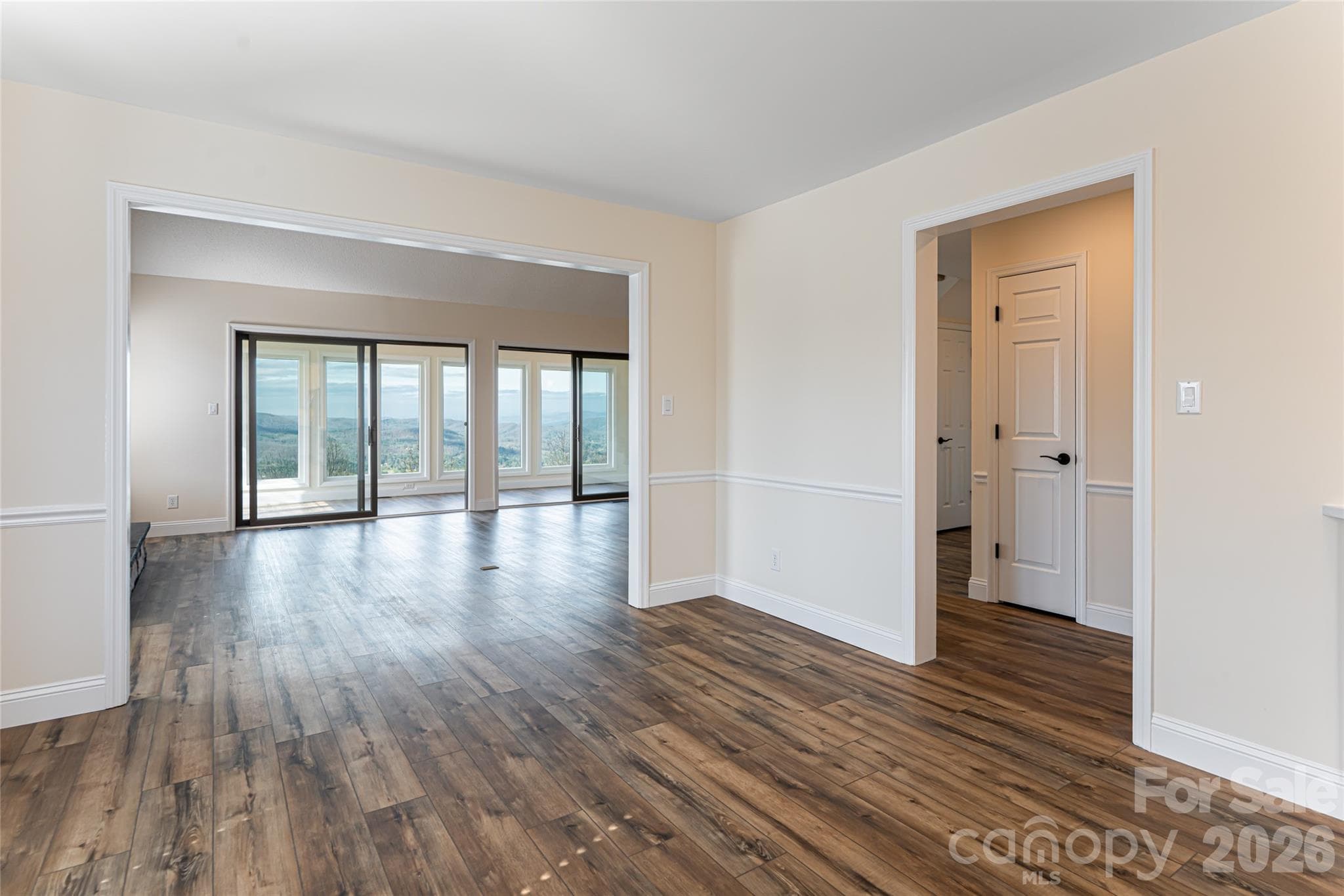 Dining area open to living room - Hendersonville
