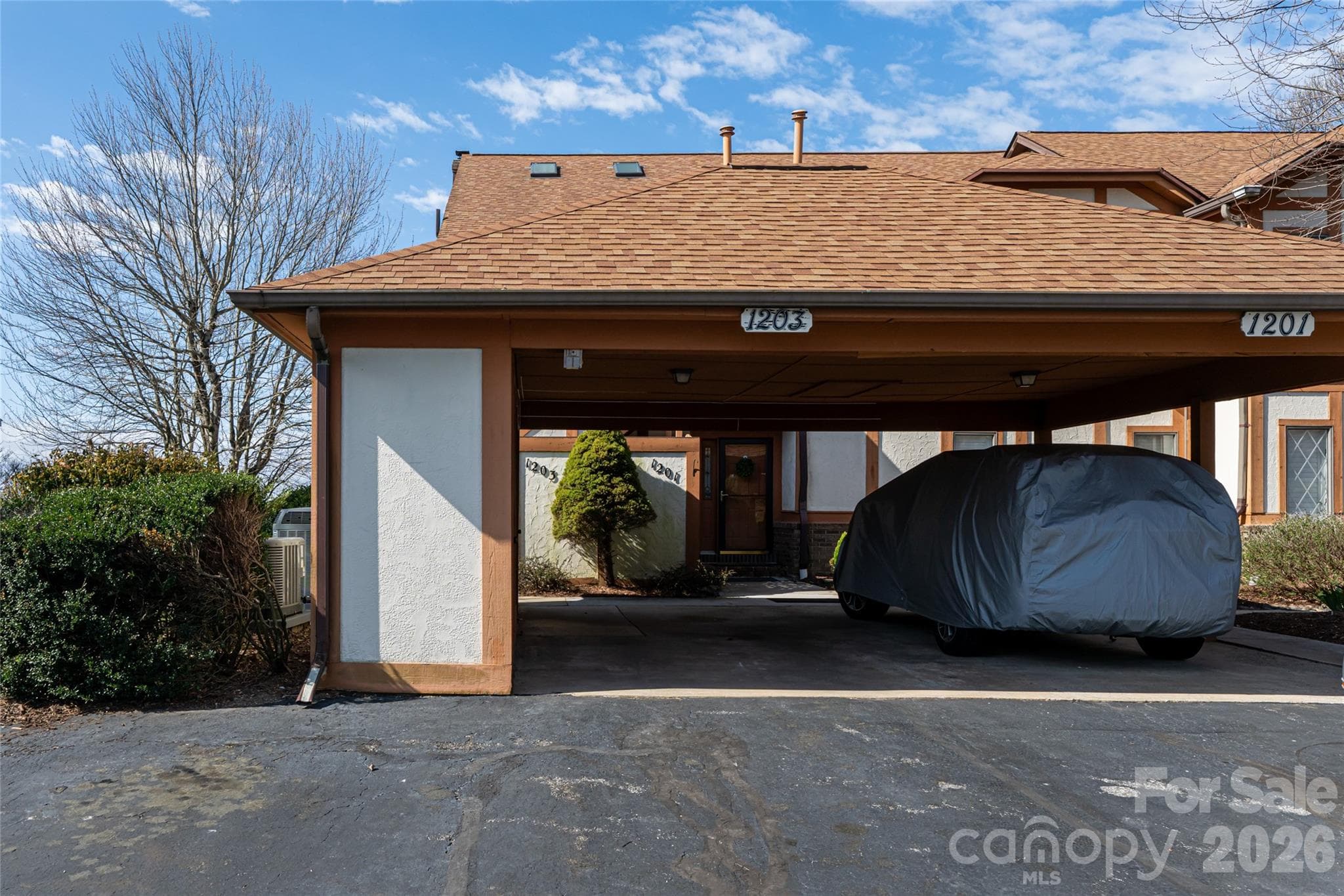 Carport and storage - Hendersonville