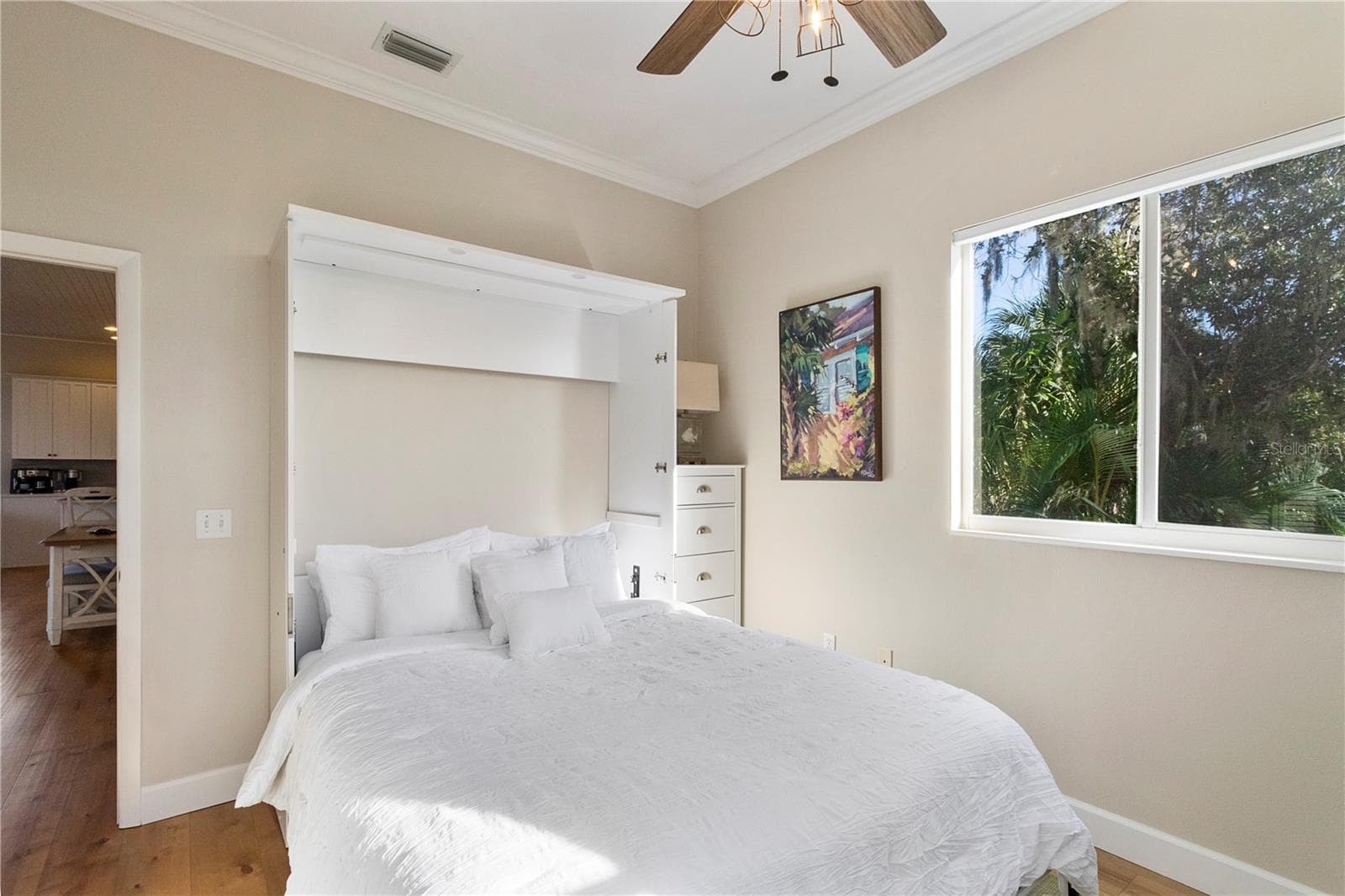 2nd Floor Bedroom w/ Murphy Bed - 7325 HOLLY RD, TERRA CEIA