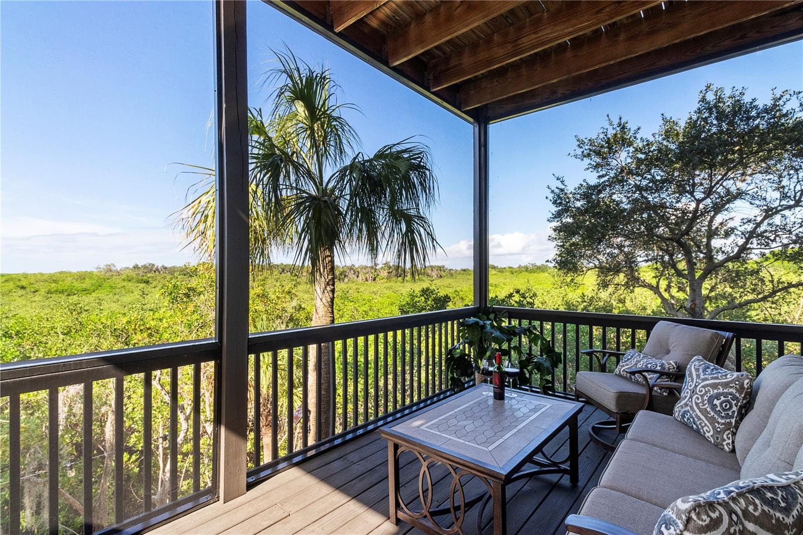 Living Room Balcony - 7325 HOLLY RD, TERRA CEIA