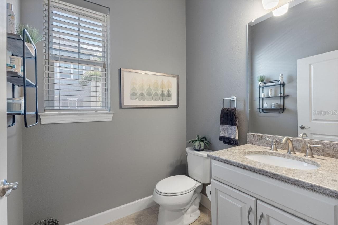 Bathroom Adjacent to Bonus room - 6057 MOORINGS DR S, ST PETERSBURG