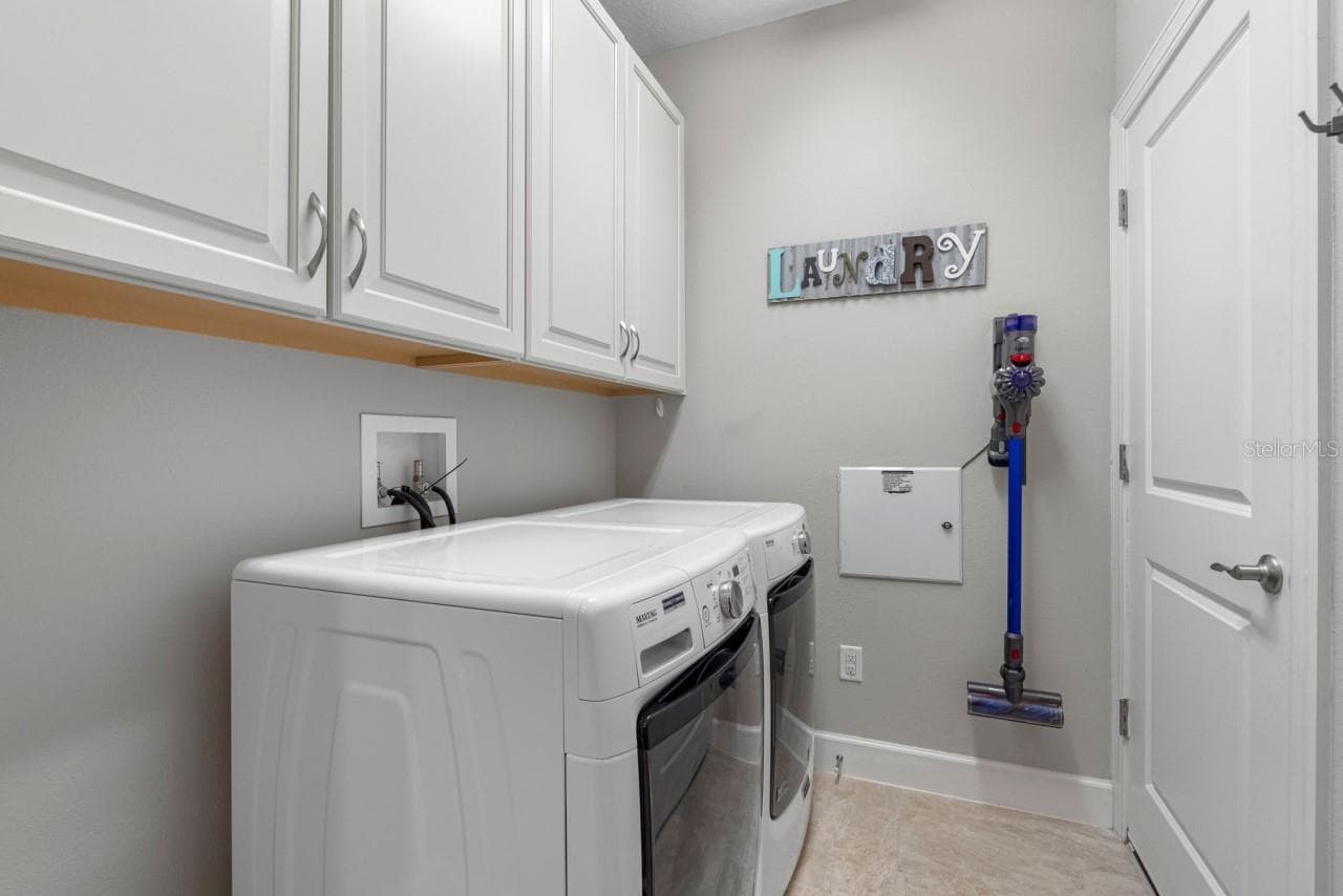 Interior Laudry room Easy access from all bedrooms. - 6057 MOORINGS DR S, ST PETERSBURG