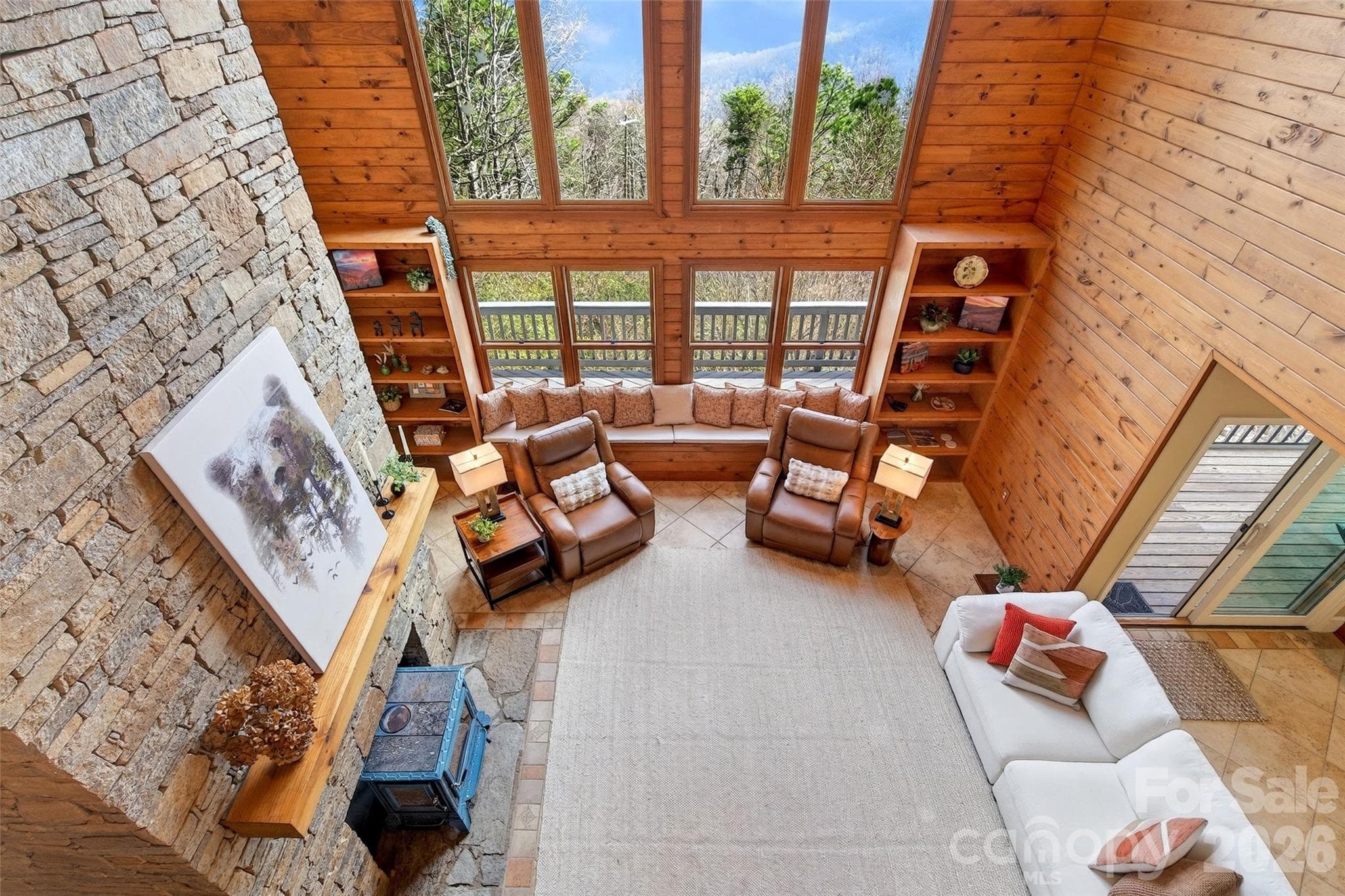Enjoying the mountain views has never been easier. - Old Fort