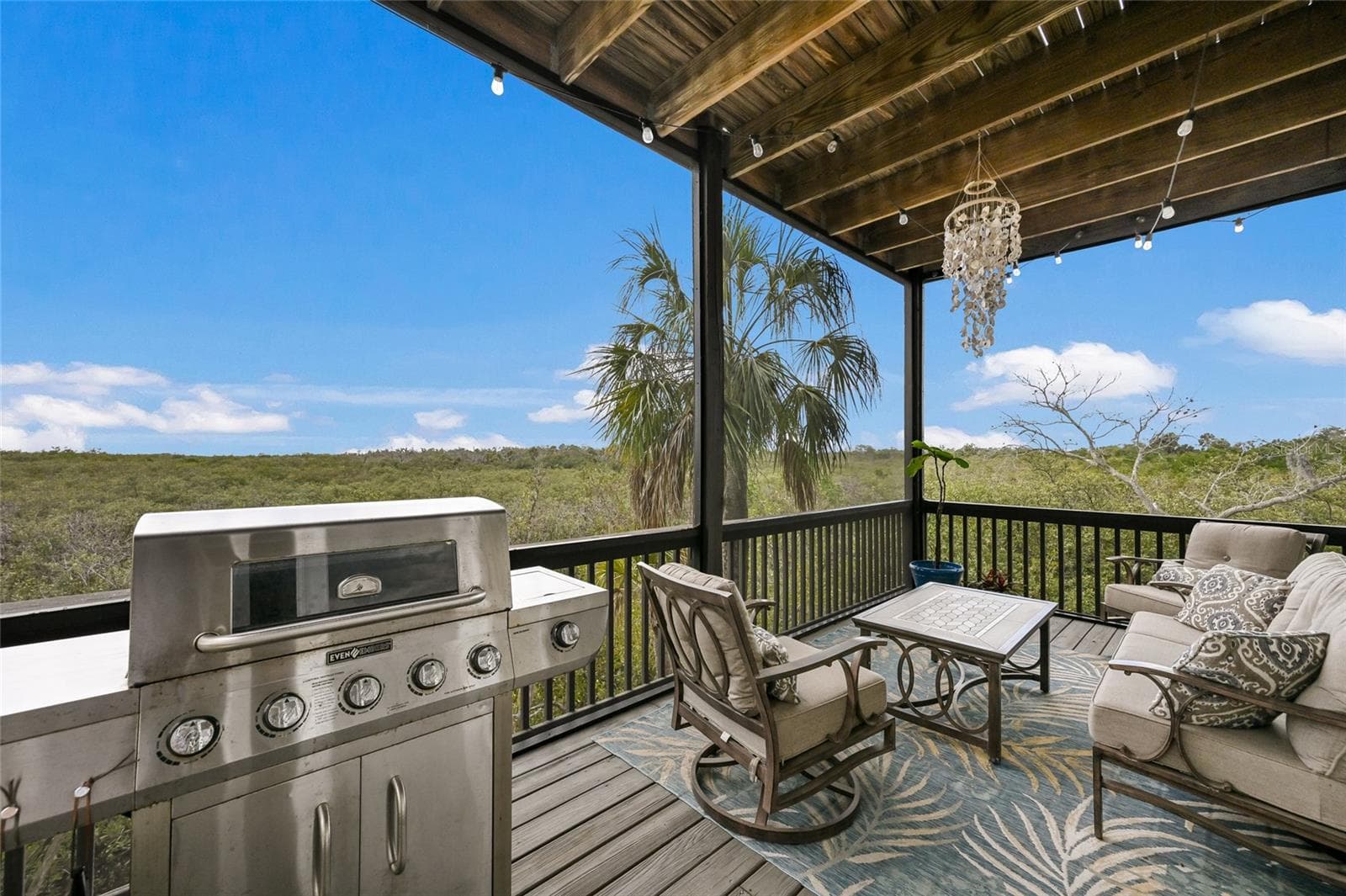 Living Room Balcony - 7325 HOLLY RD, TERRA CEIA