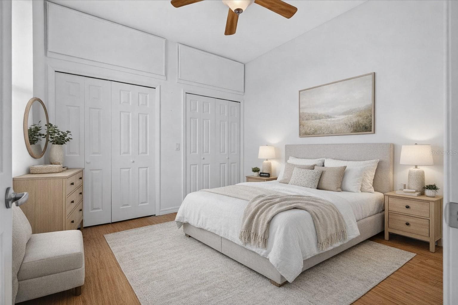 1st floor bedroom virtual staging - 38327 HAMRICH DR, DADE CITY