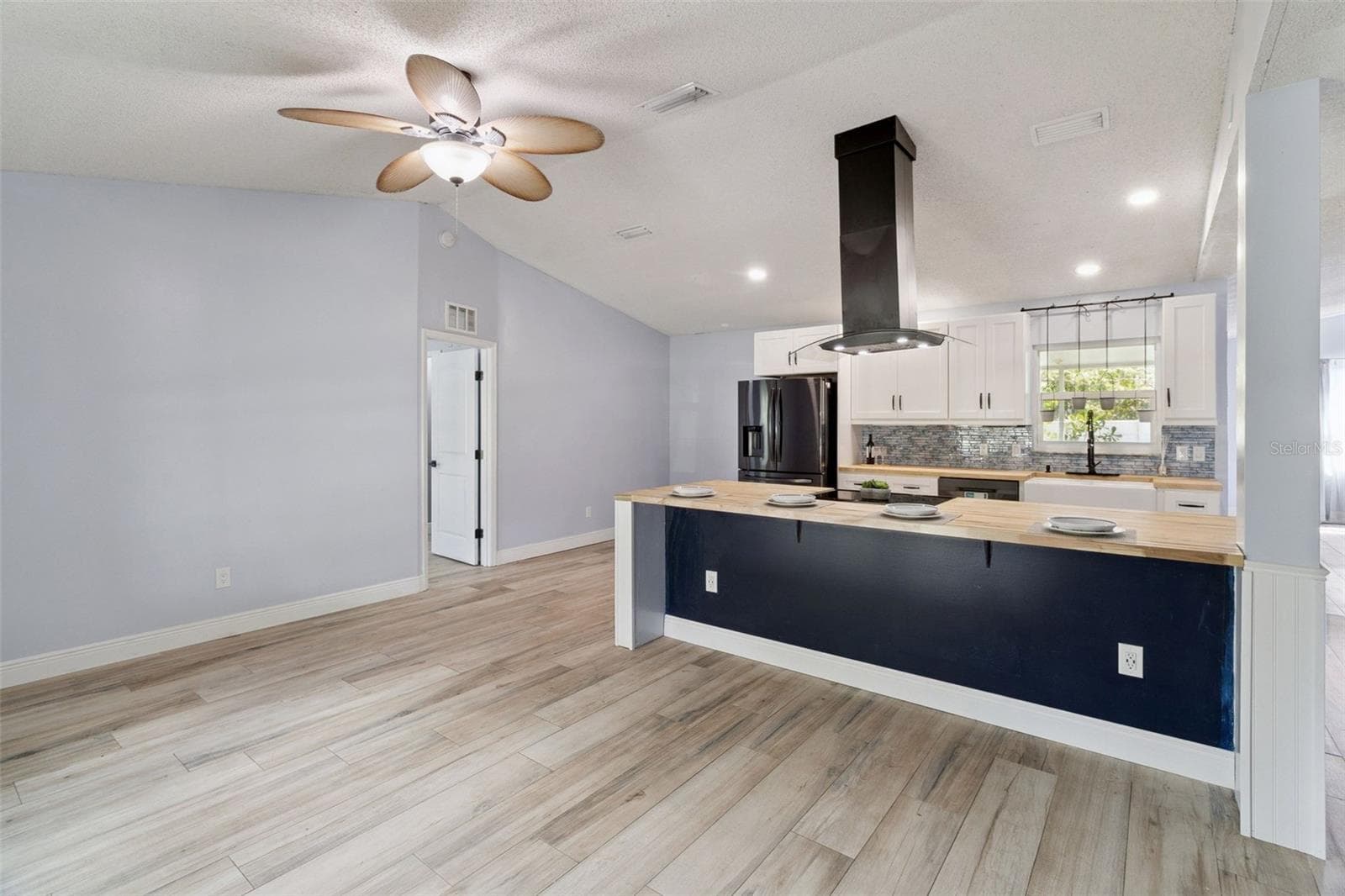 Living Room towards Kitchen - 3349 SW FRANKFORD ST, PORT ST LUCIE