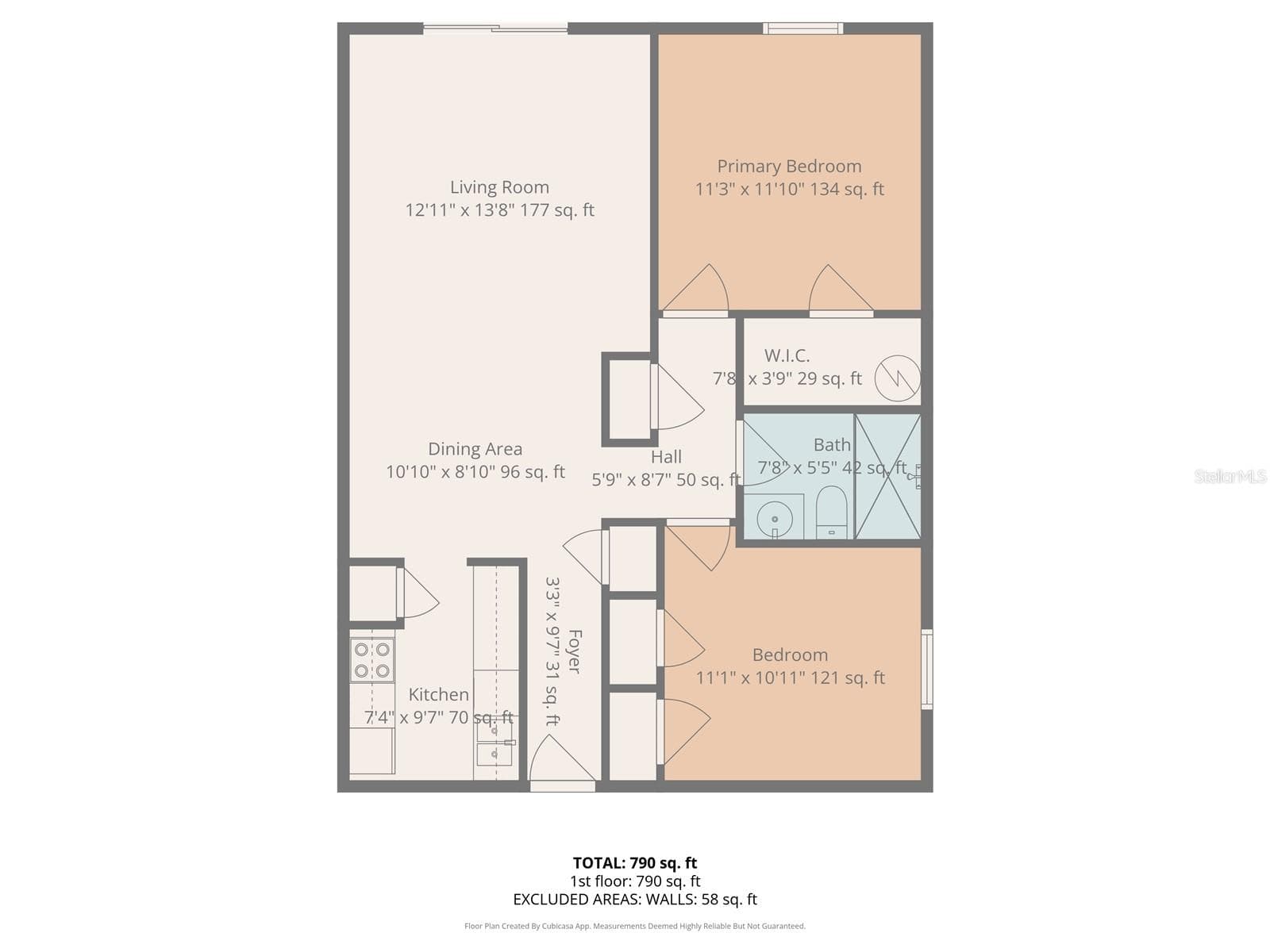Floorplan - 8901 BLIND PASS RD #127, ST PETE BEACH