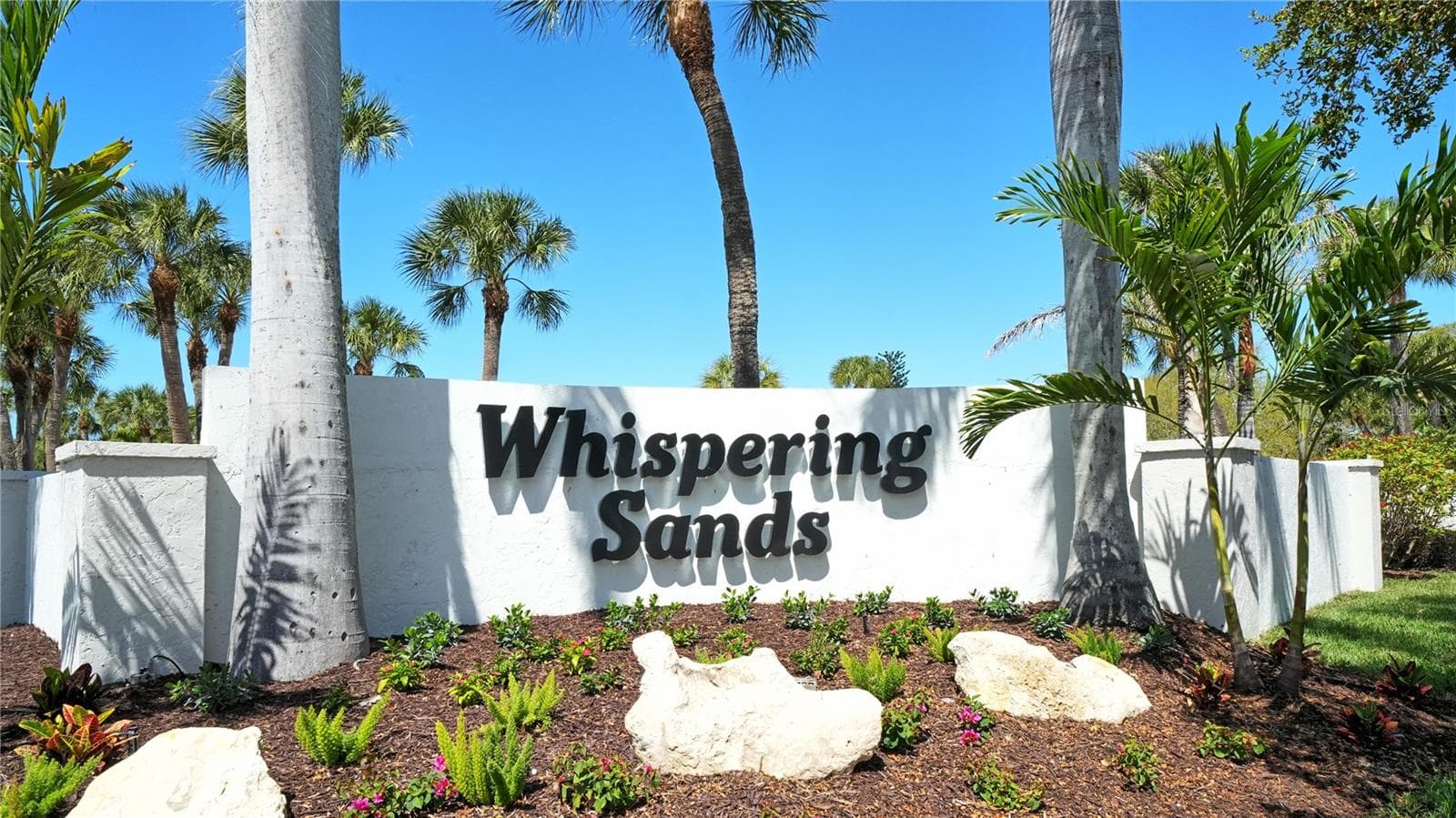 The main entrance to Whispering Sands. - 225 HOURGLASS WAY #106, SARASOTA