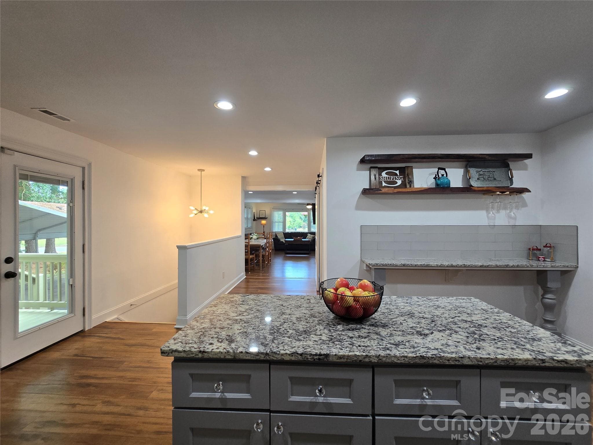 Kitchen Island - 403 Stevens Street, China Grove
