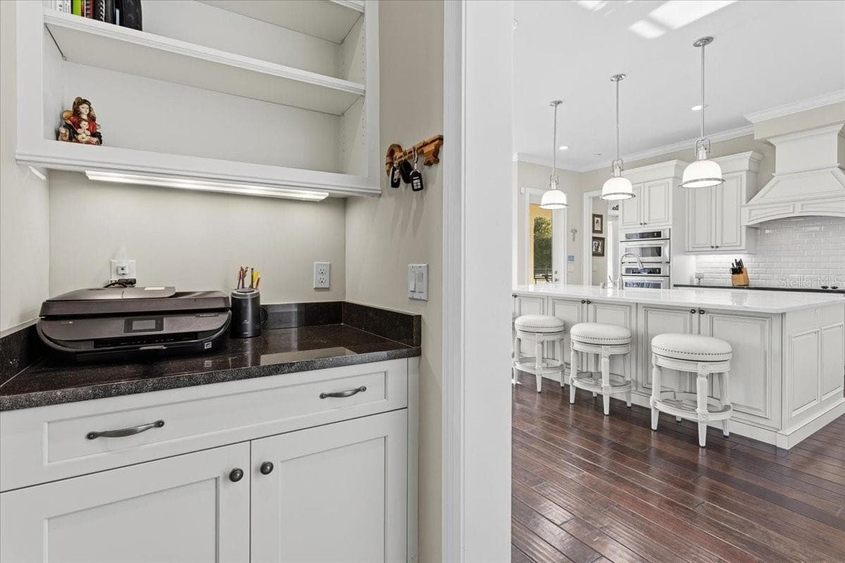 Storage nook off laundry room - 10401 NW 153RD TER, ALACHUA
