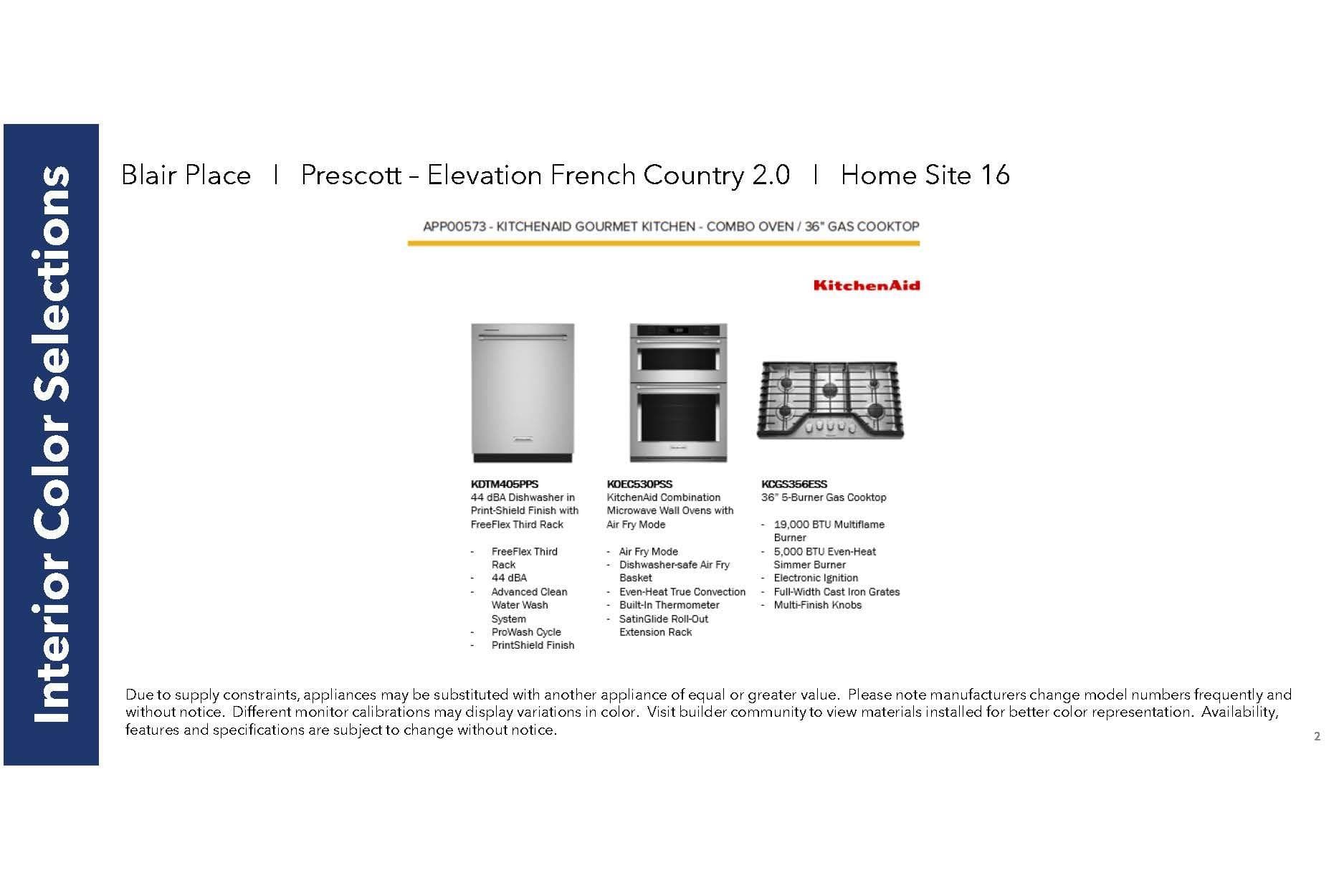Appliance Package - Monroe