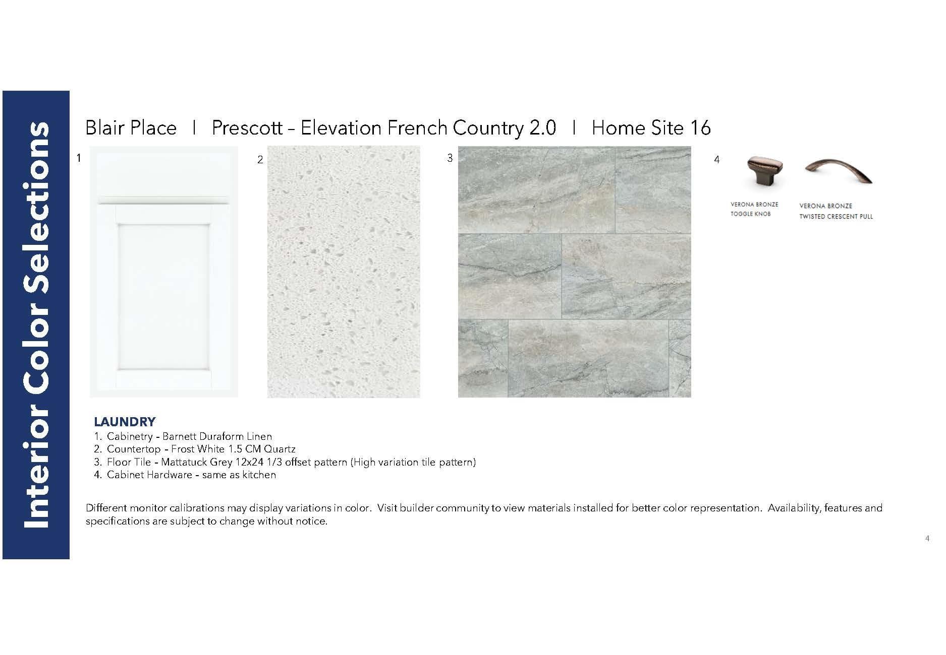 Interior Colors - Monroe