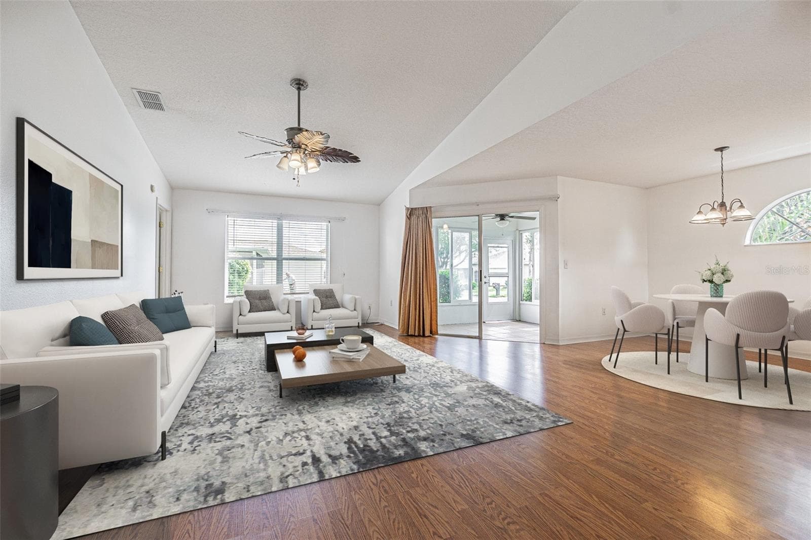 Cathedral ceiling and OPEN layout in this light, bright home! - 11204 COREY PAVIN LN, SAN ANTONIO