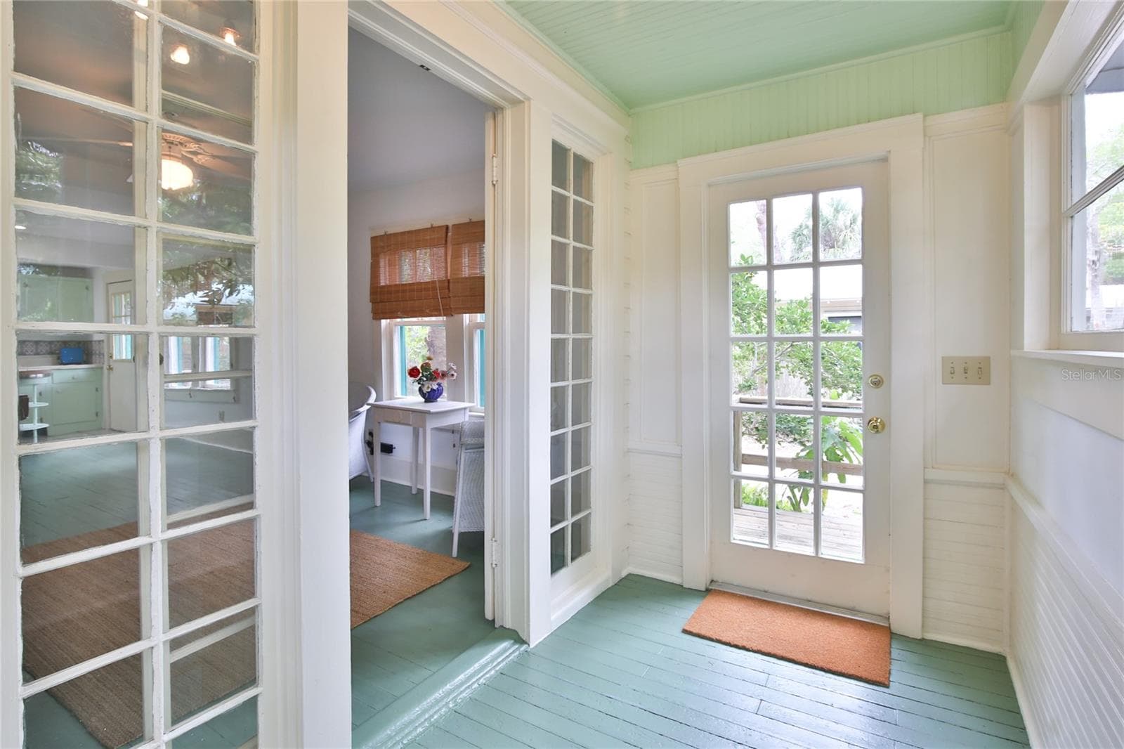 from porch to living room - 708 42ND ST, SARASOTA