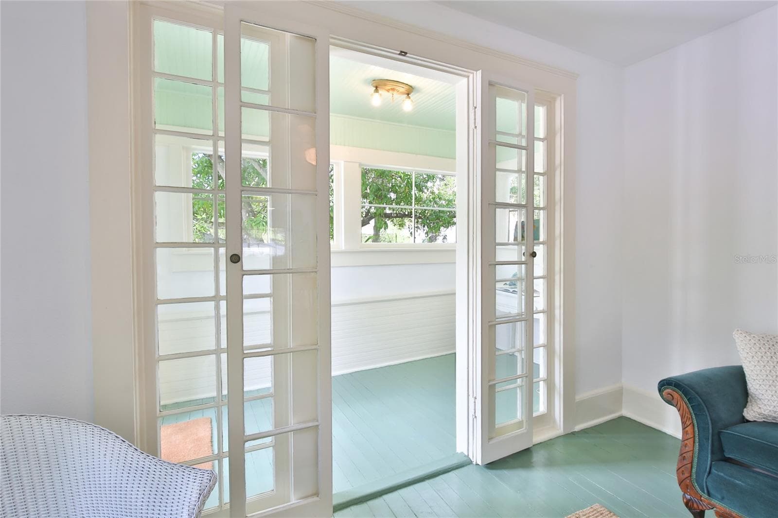 from living room to porch - 708 42ND ST, SARASOTA