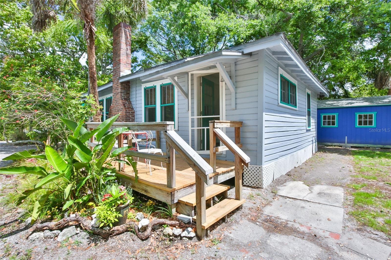 deck from main house - 708 42ND ST, SARASOTA