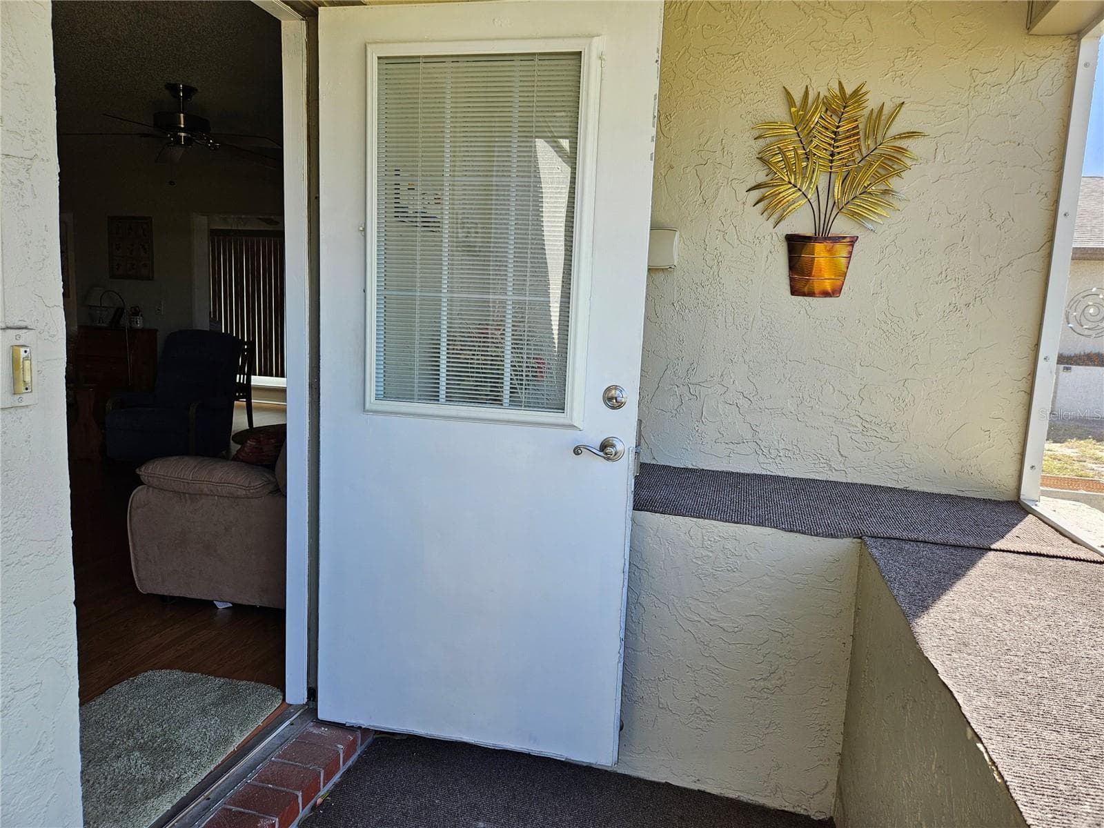 Front door entrance - 1905 CANTERBURY LN #E-9, SUN CITY CENTER
