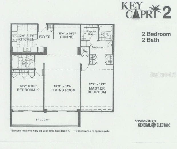 Kitchen has been OPENED UP - no foyer now - Kitchen OPENS to Dining Area and Living Room. BR paln is still SPLIT and being at Plaza Deck Level ALL ROOMS have Balcony Access - 1 KEY CAPRI #102E, TREASURE ISLAND