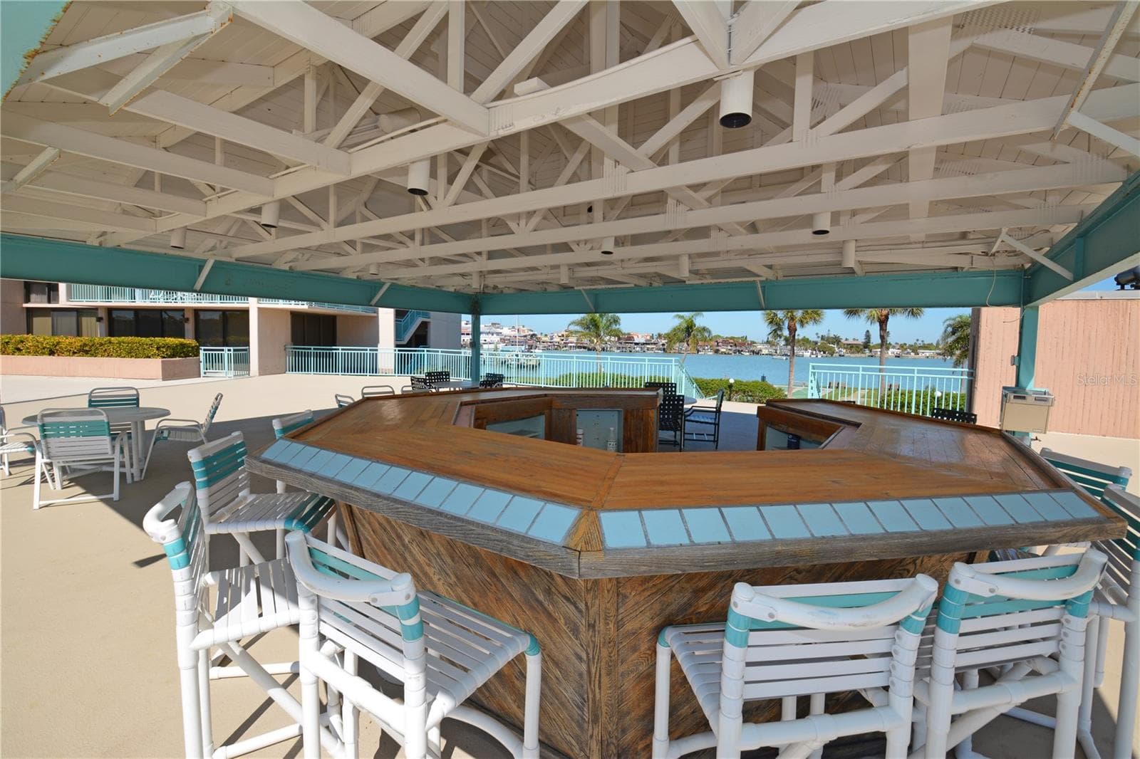 Recently replaced the Patio Furniture. Johns Pass Views here - 1 KEY CAPRI #102E, TREASURE ISLAND