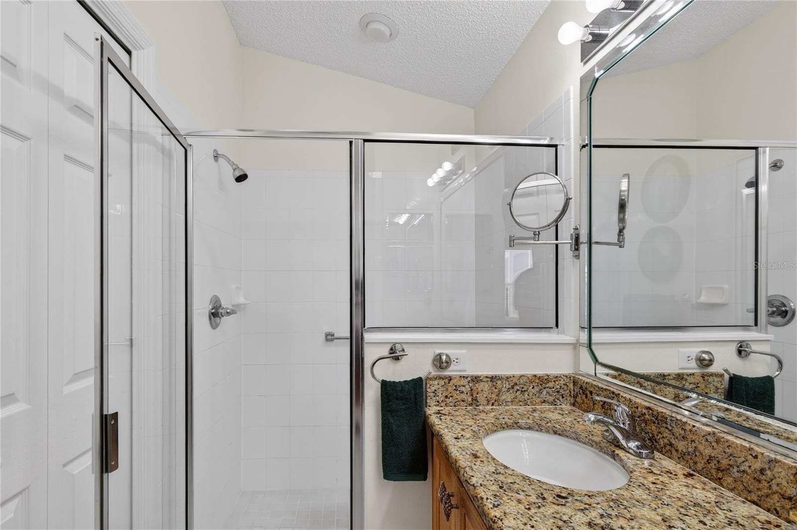 WALK-IN GLASS SHOWER AND LARGE CUSTOM WALK-IN CLOSET - 1147 ELIZABETH CT, THE VILLAGES