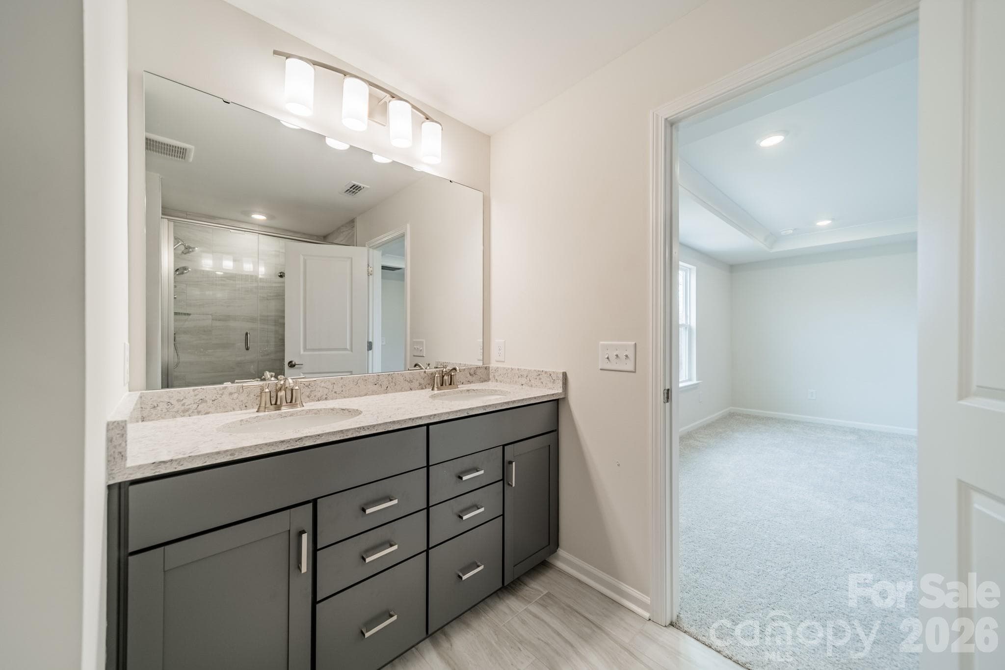 Primary Bathroom - 6012 Chumbley Point Road, Charlotte