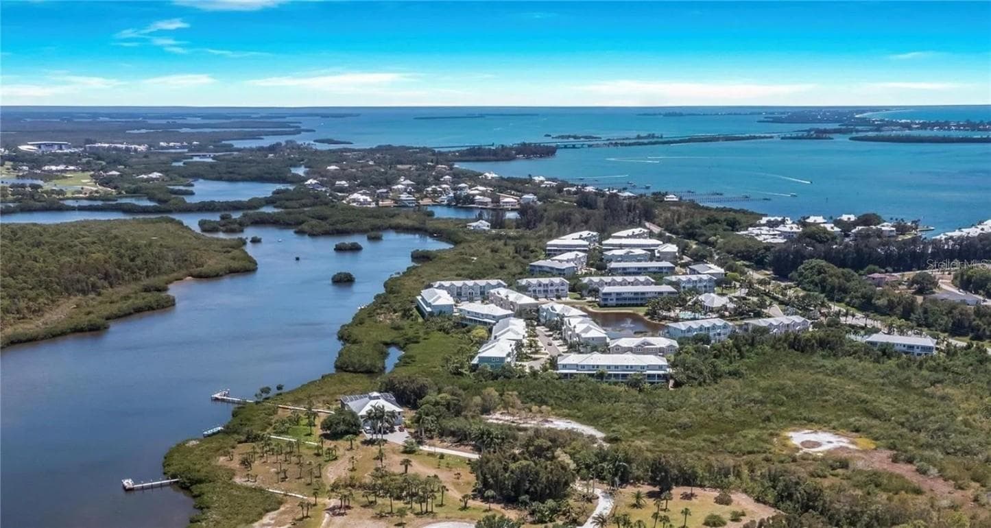 Aerial to Boca Grande - 10420 CORAL LANDINGS LN #115, PLACIDA