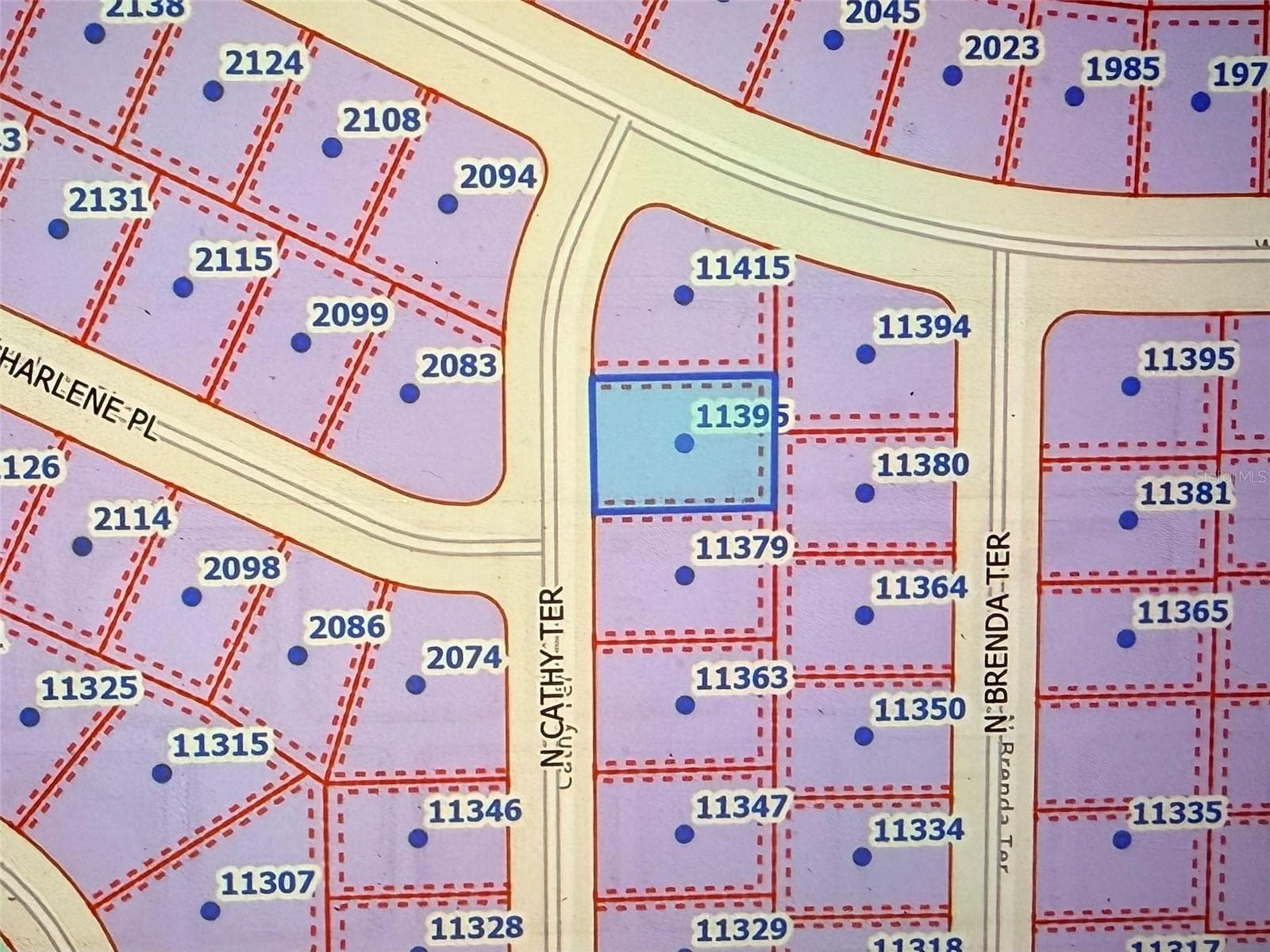 Land at 11395 N CATHY TER, CITRUS SPRINGS, photo 2 of 2