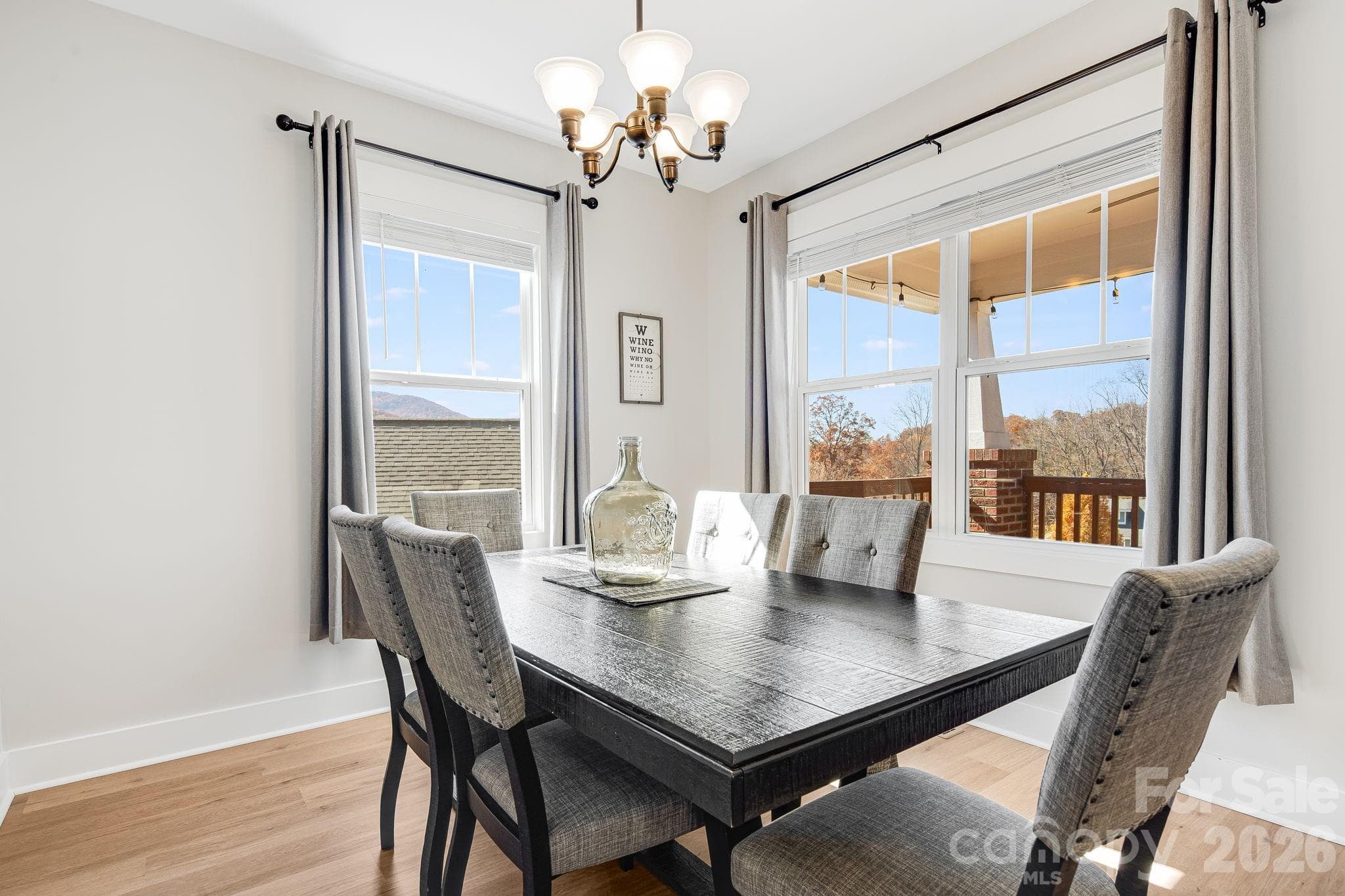 Dining Area with Tons of Natural Light - 11 Byrdcliffe Lane, Asheville