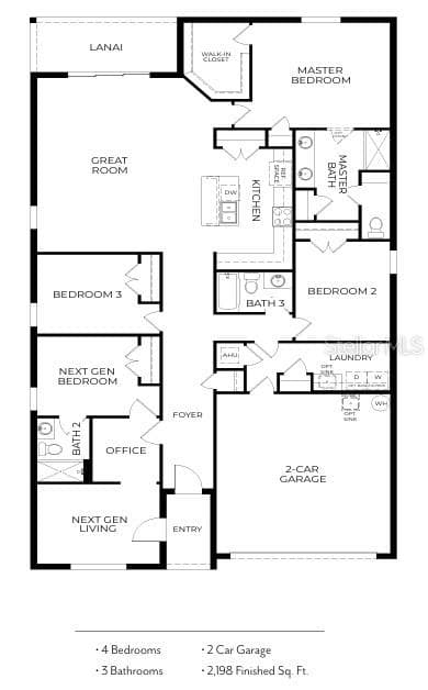 Floor Plan - 8595 OAKSTONE CIR, LEESBURG