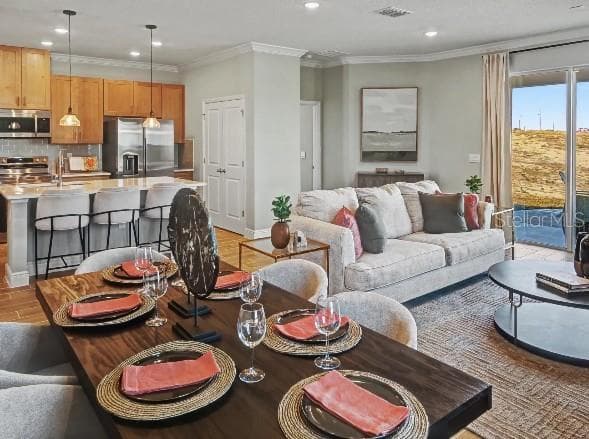 Model home - actual features may vary. - 8595 OAKSTONE CIR, LEESBURG