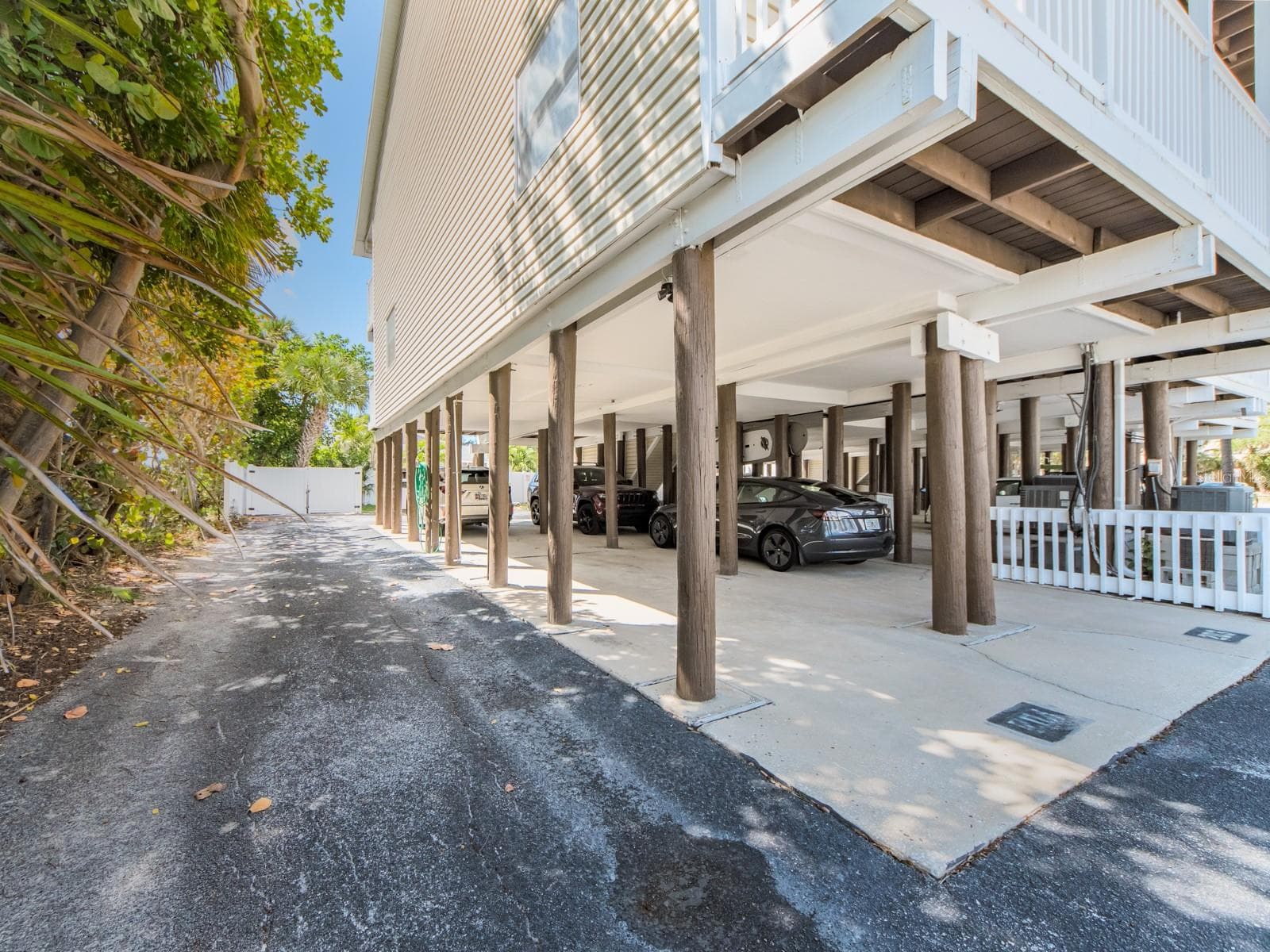 Assigned, tandem, covered parking - 2406 GULF BLVD #204, INDIAN ROCKS BEACH