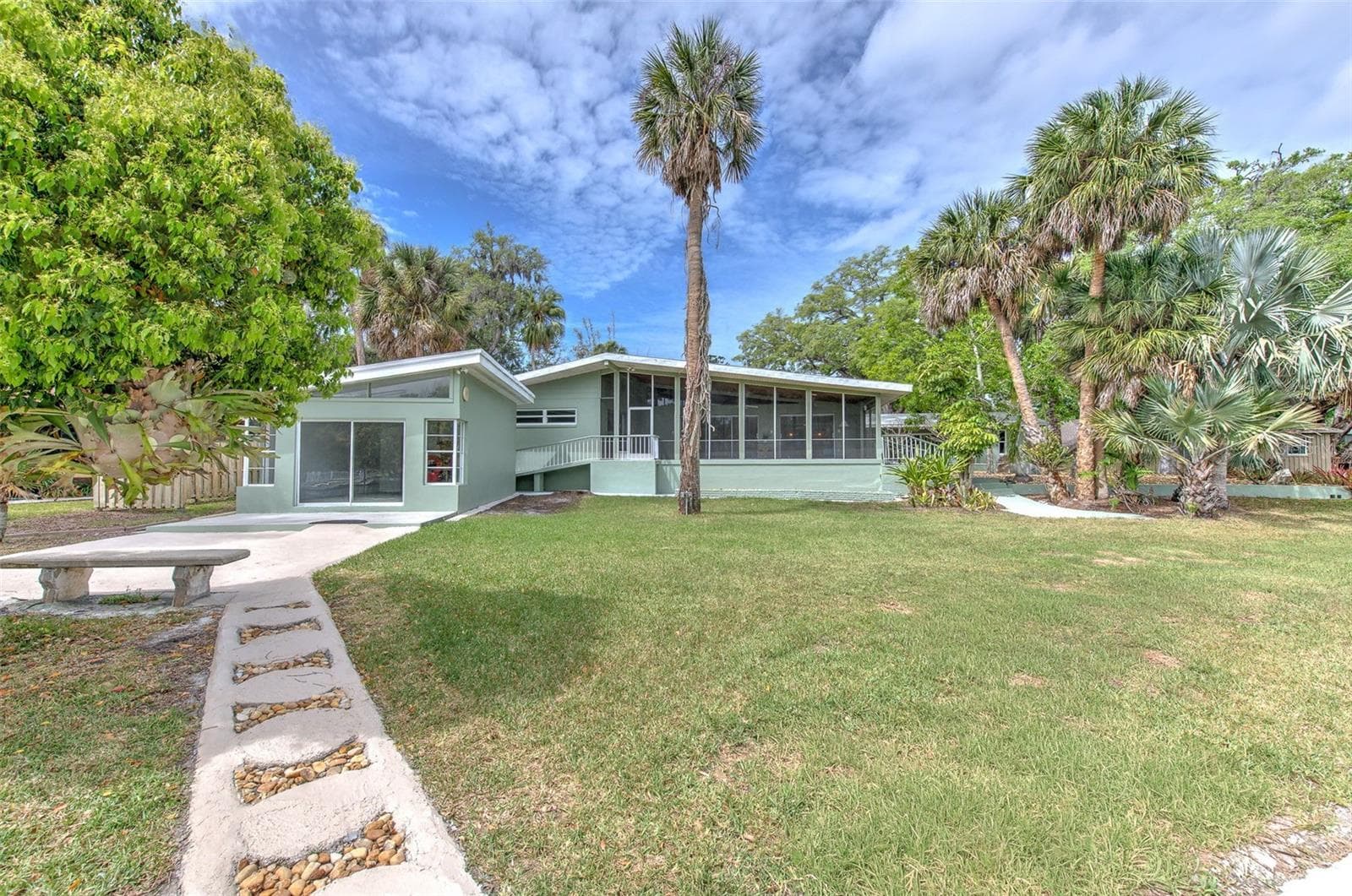View of Home from boathouse - 7102 MANDY LN, NEW PORT RICHEY
