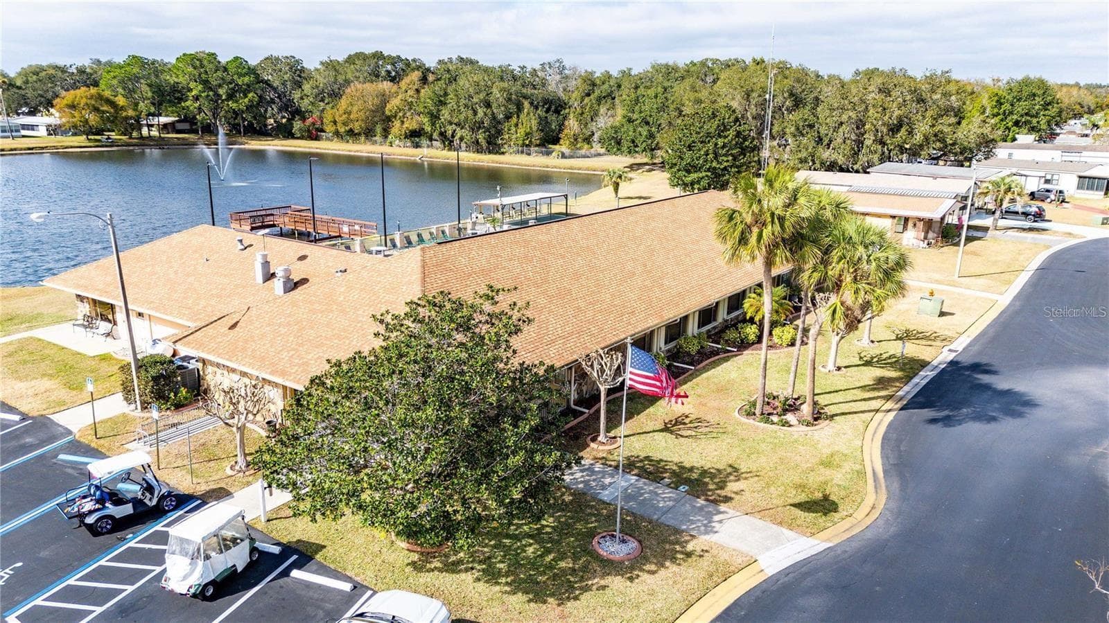 Community club house. - 3210 HICKORY DR, WESLEY CHAPEL