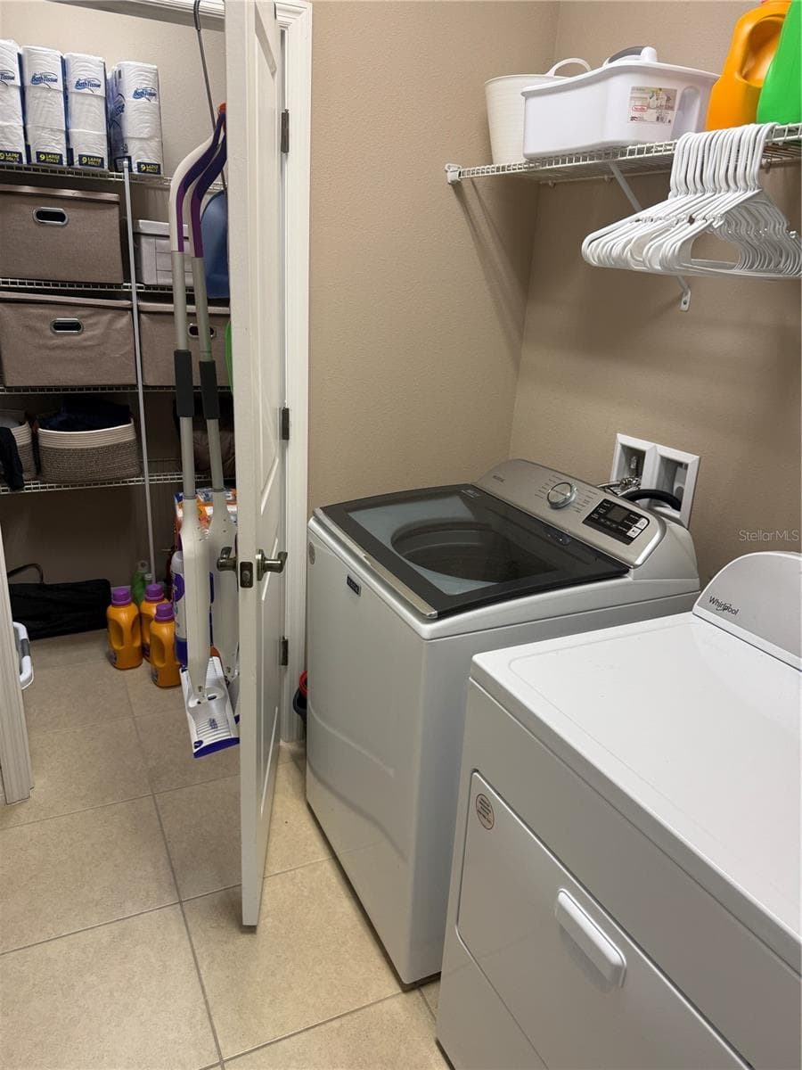 Laundry Storage Closet - 4432 VERMILLION SKY DR, WESLEY CHAPEL